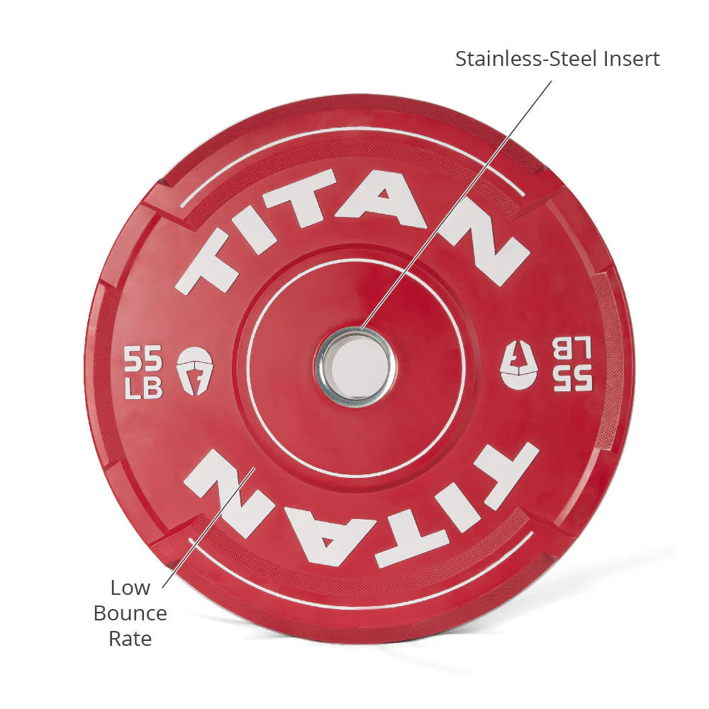 55 LB Single EZ-Grip Color Bumper Plate - Image 7