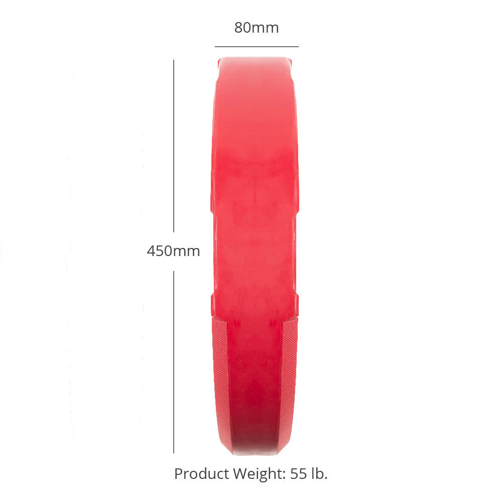 55 LB Single EZ-Grip Color Bumper Plate - Image 8