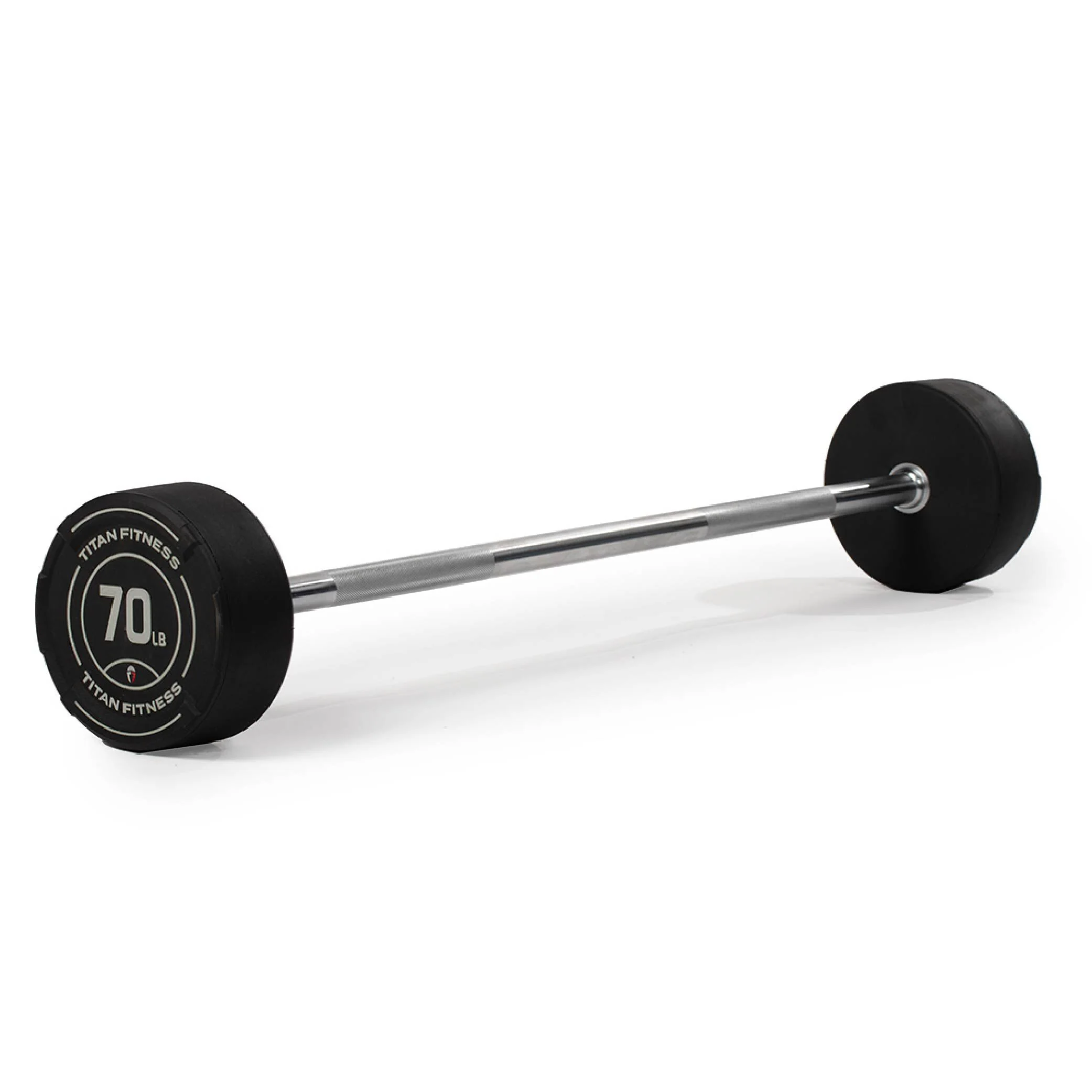 70 LB Straight Fixed Urethane Barbell
