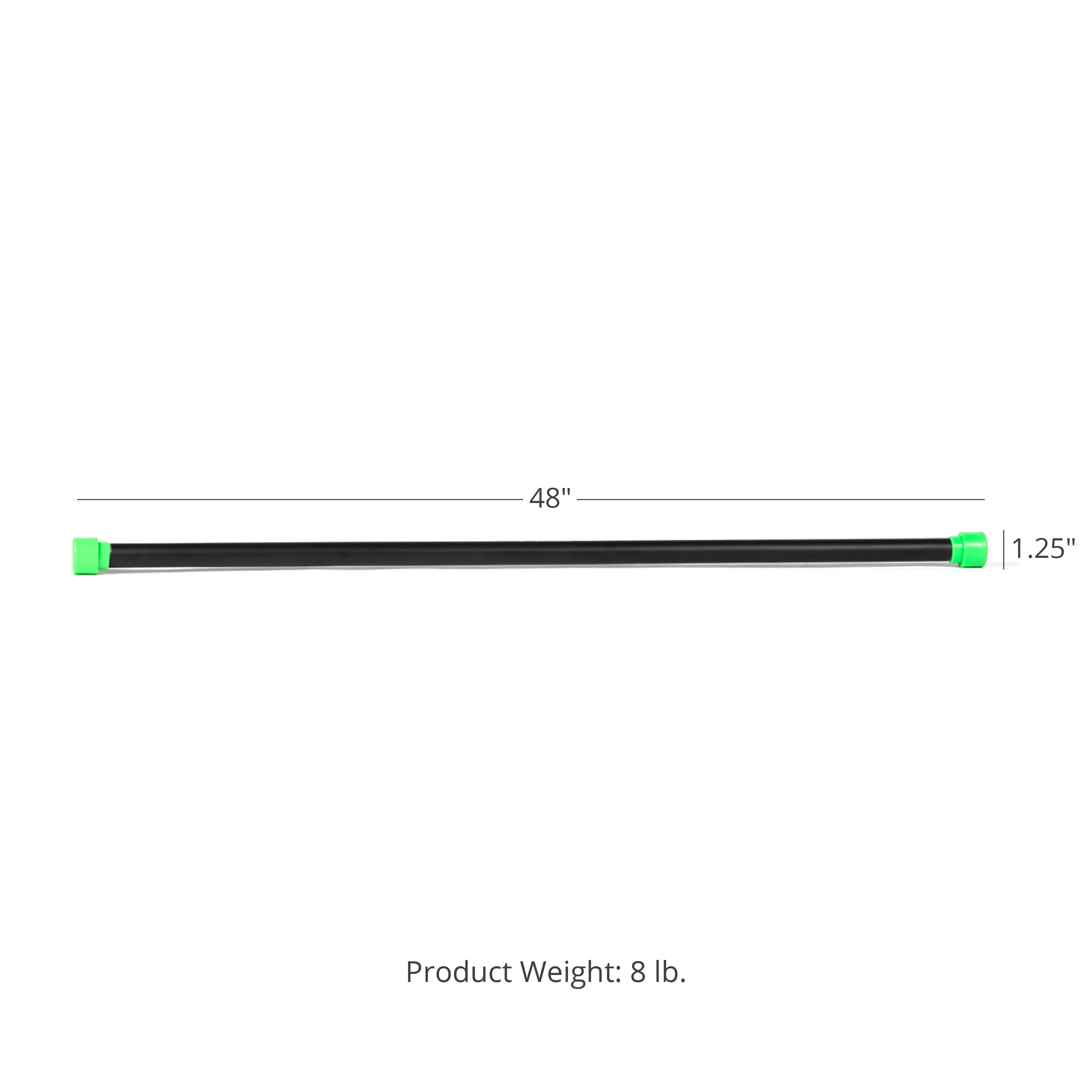 Scratch and Dent, 8 lb Aerobic Exercise Body Bar - Image 7