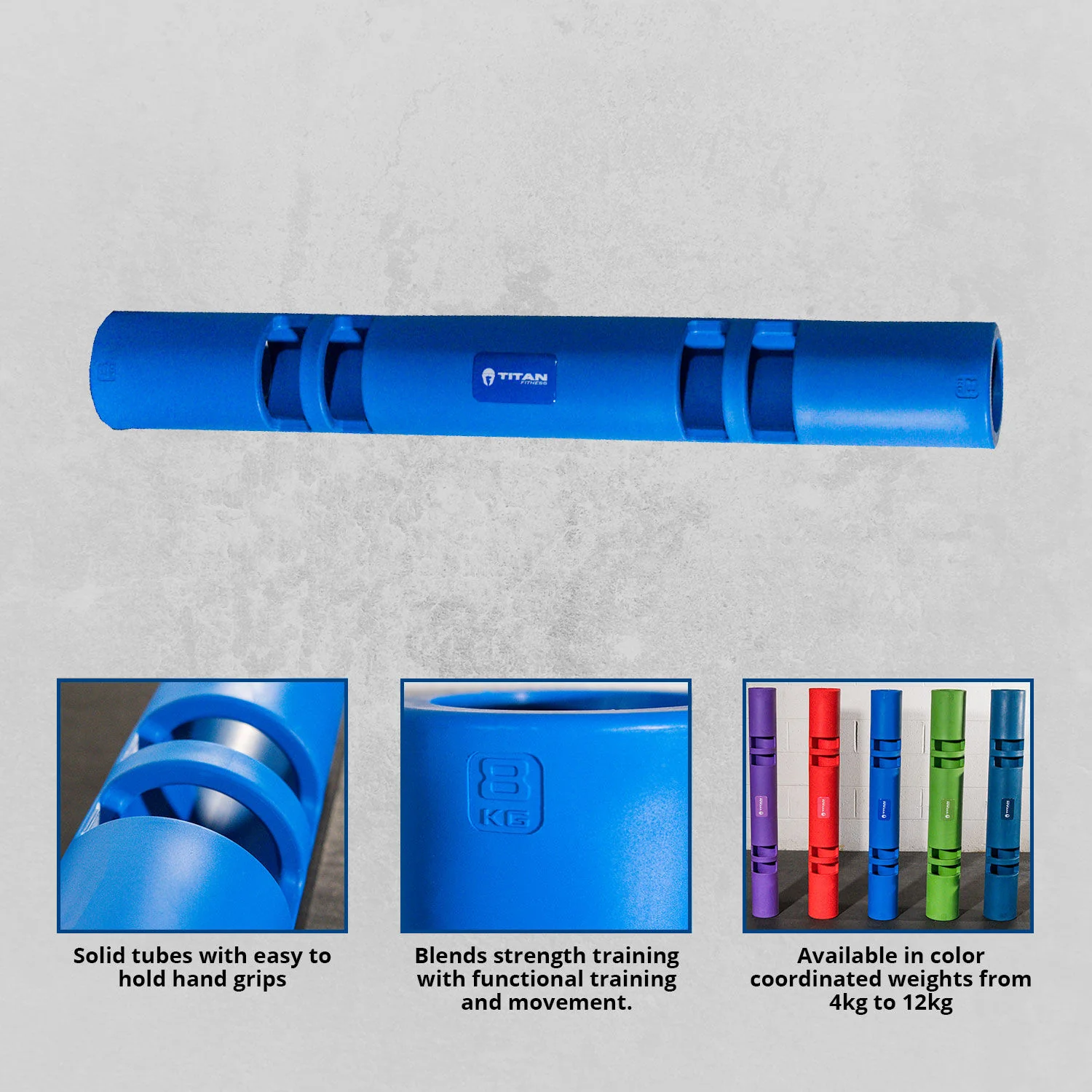 Scratch and Dent, 8kg Multi-Functional Training Tube - Image 8