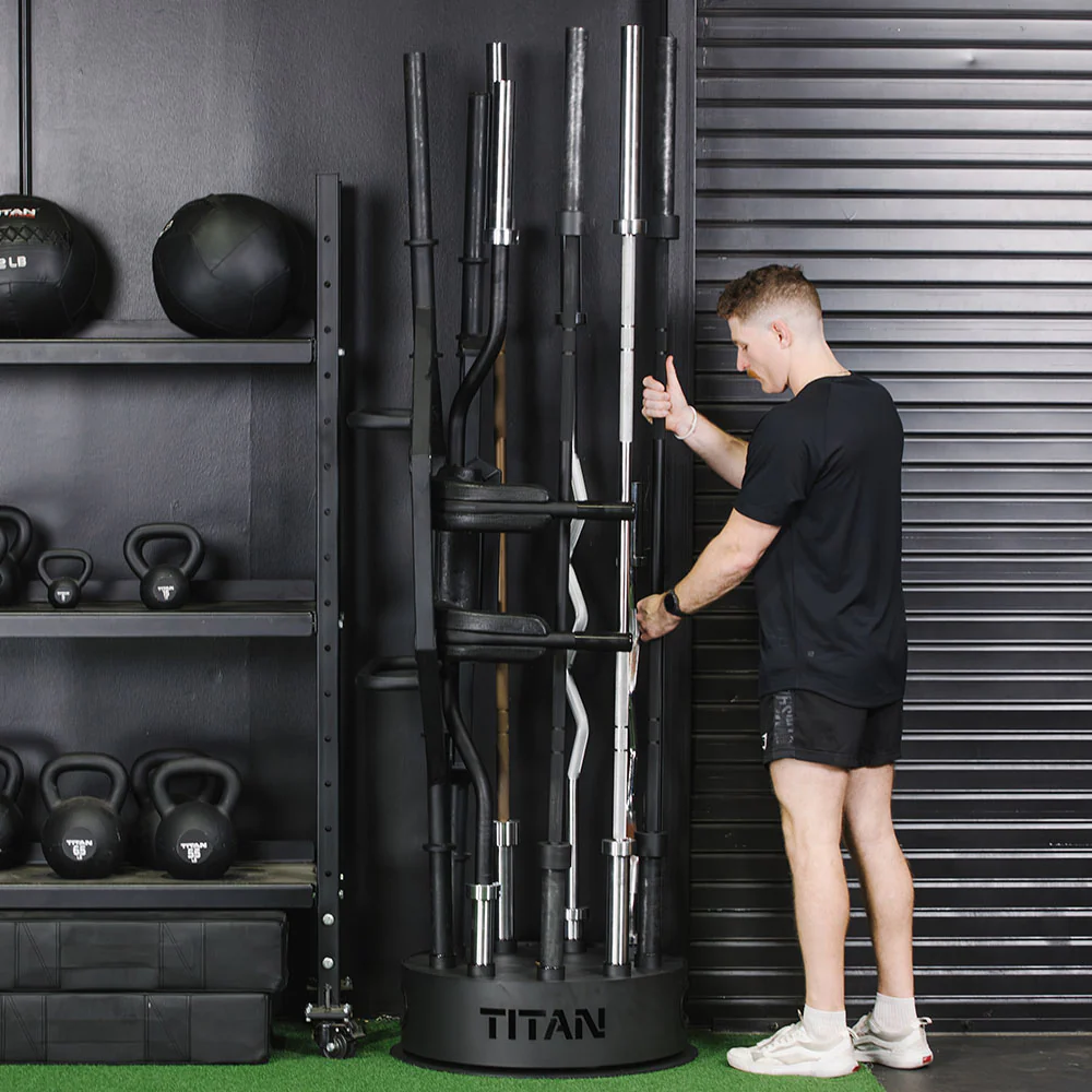 Revolver Rotating Barbell Rack - Image 14