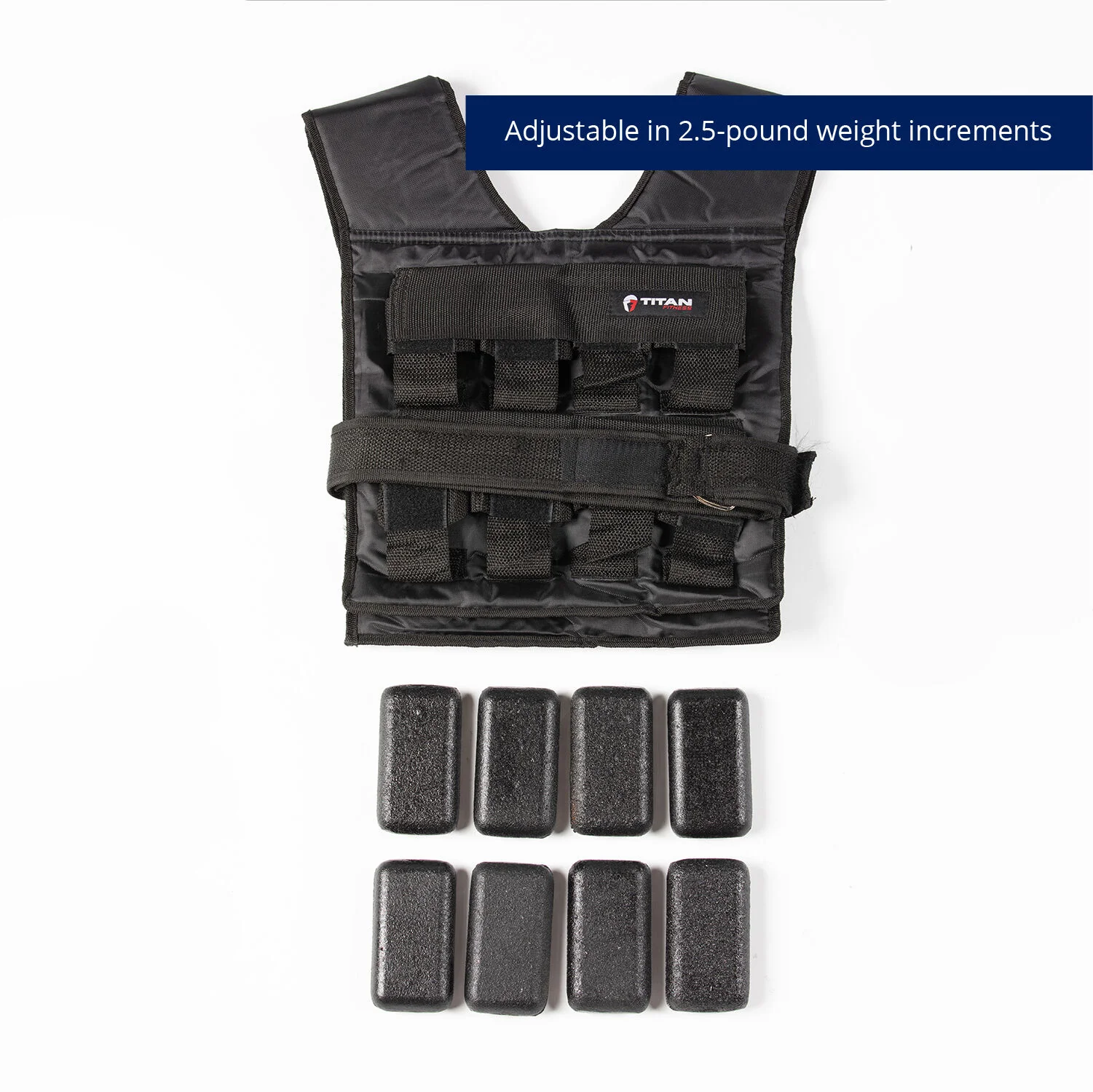Scratch and Dent - Adjustable Weighted Vest 20 LB - FINAL SALE - Image 3