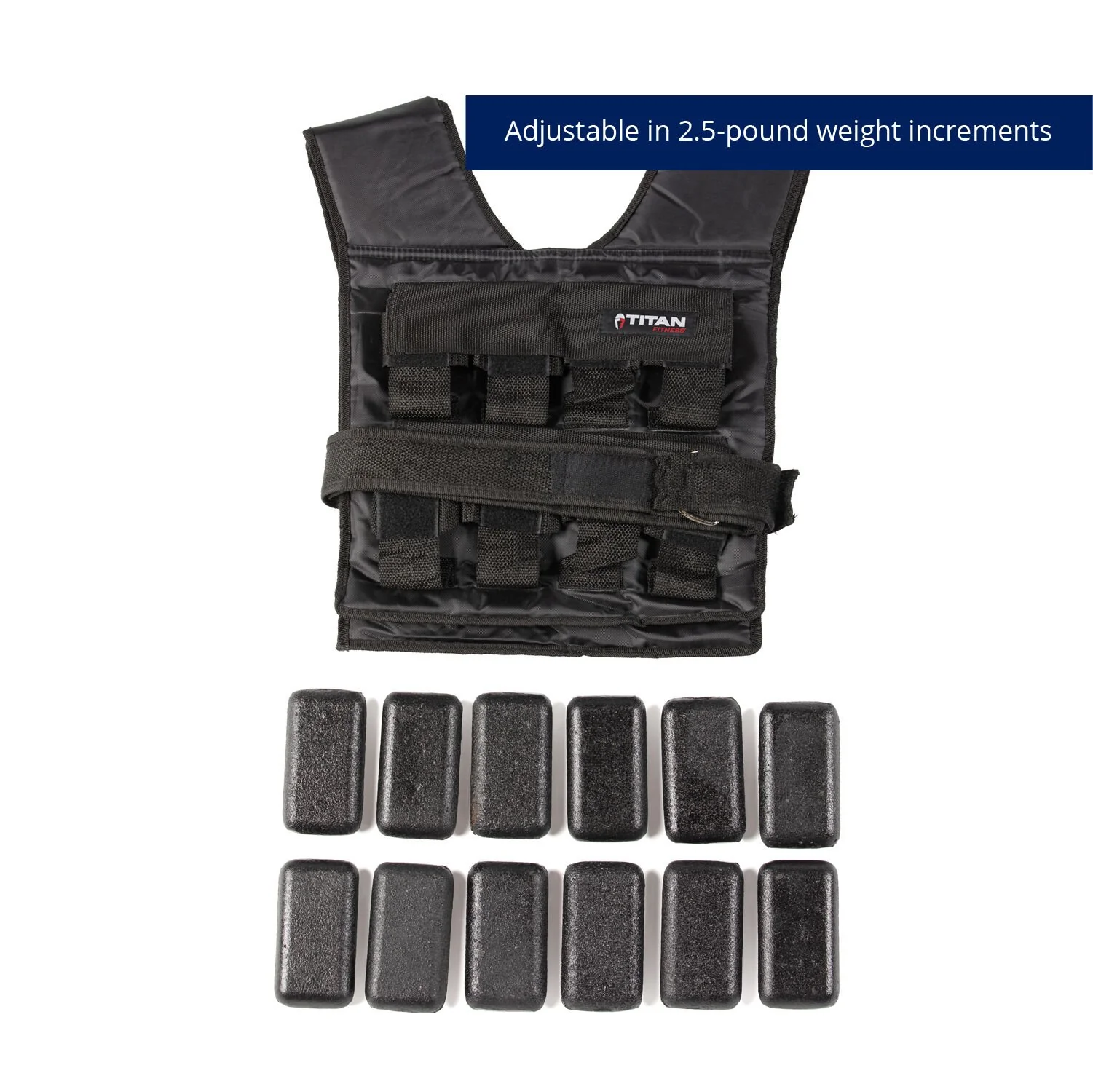 Scratch and Dent - Adjustable Weighted Vest 30 LB - FINAL SALE - Image 3