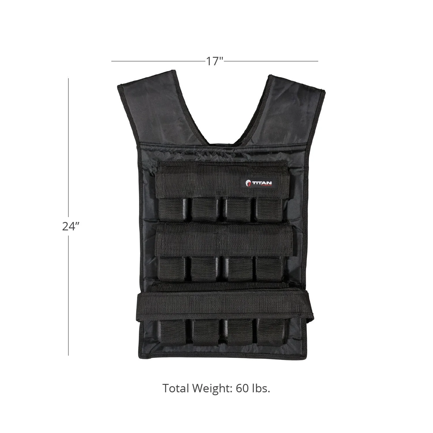 Scratch and Dent - Adjustable Weighted Vest 60 LB - FINAL SALE - Image 10