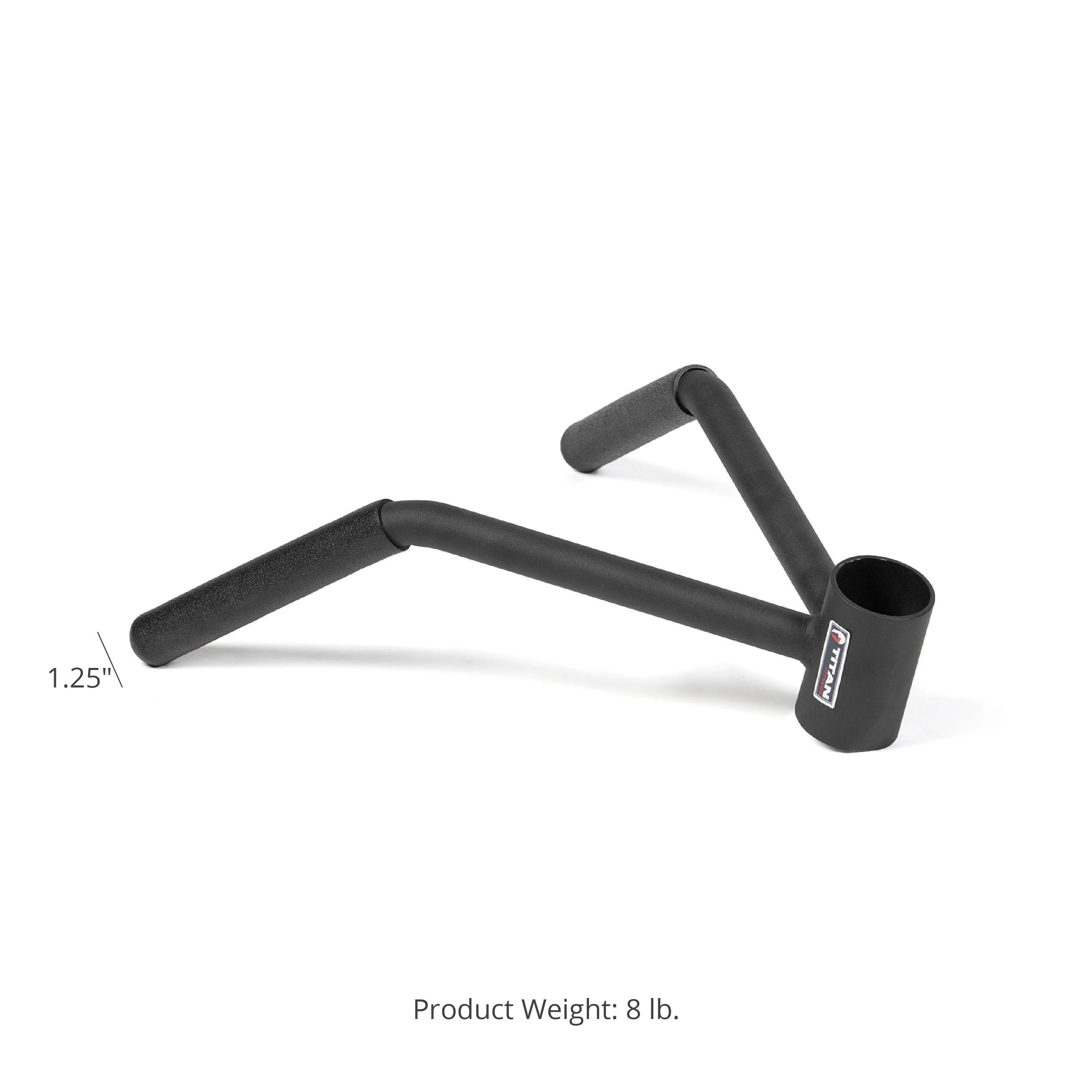 Scratch and Dent - Angled Landmine Handle w/ Rubber Grip - FINAL SALE - Image 3