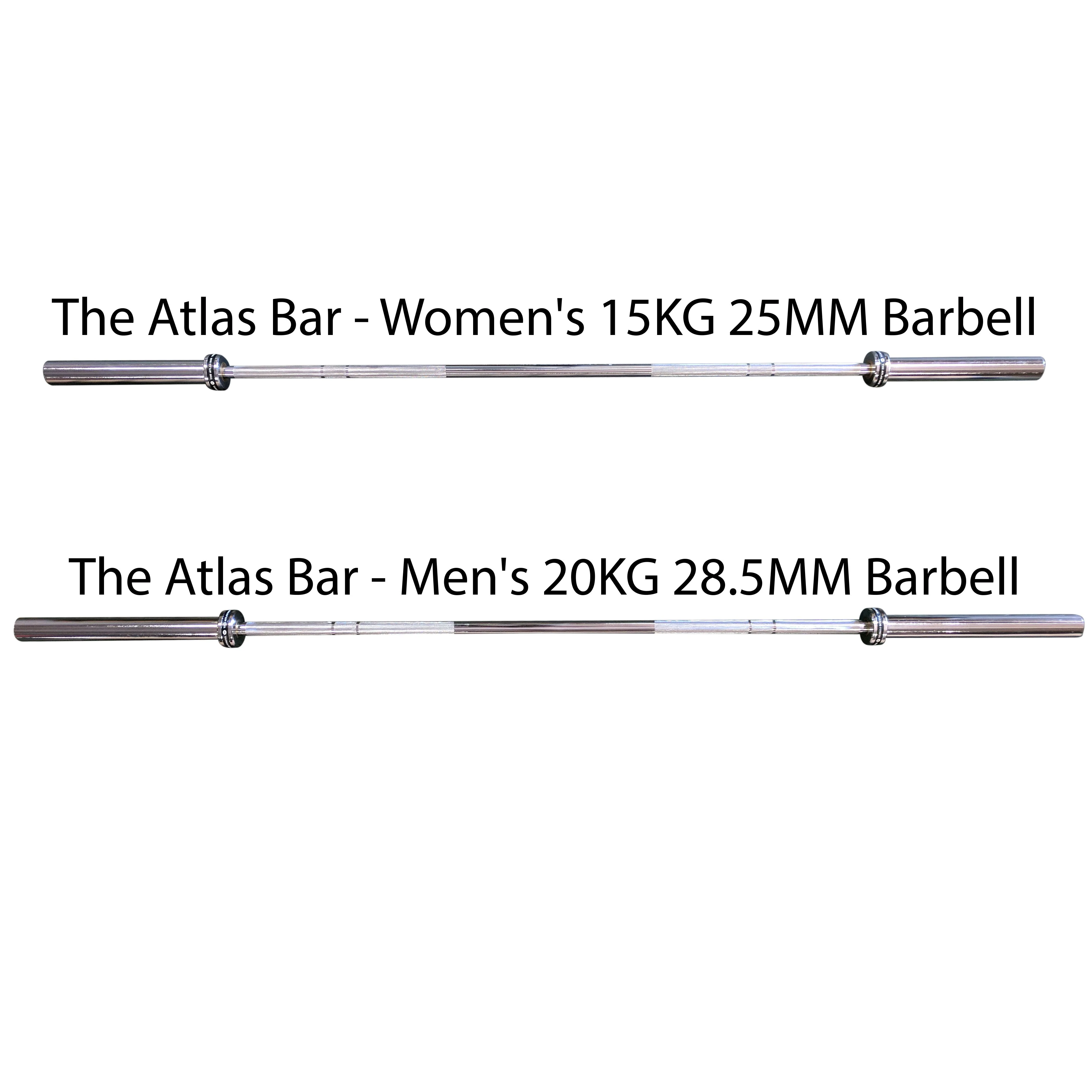 Scratch and Dent, Atlas Bar - Women's 15KG Barbell - Image 4