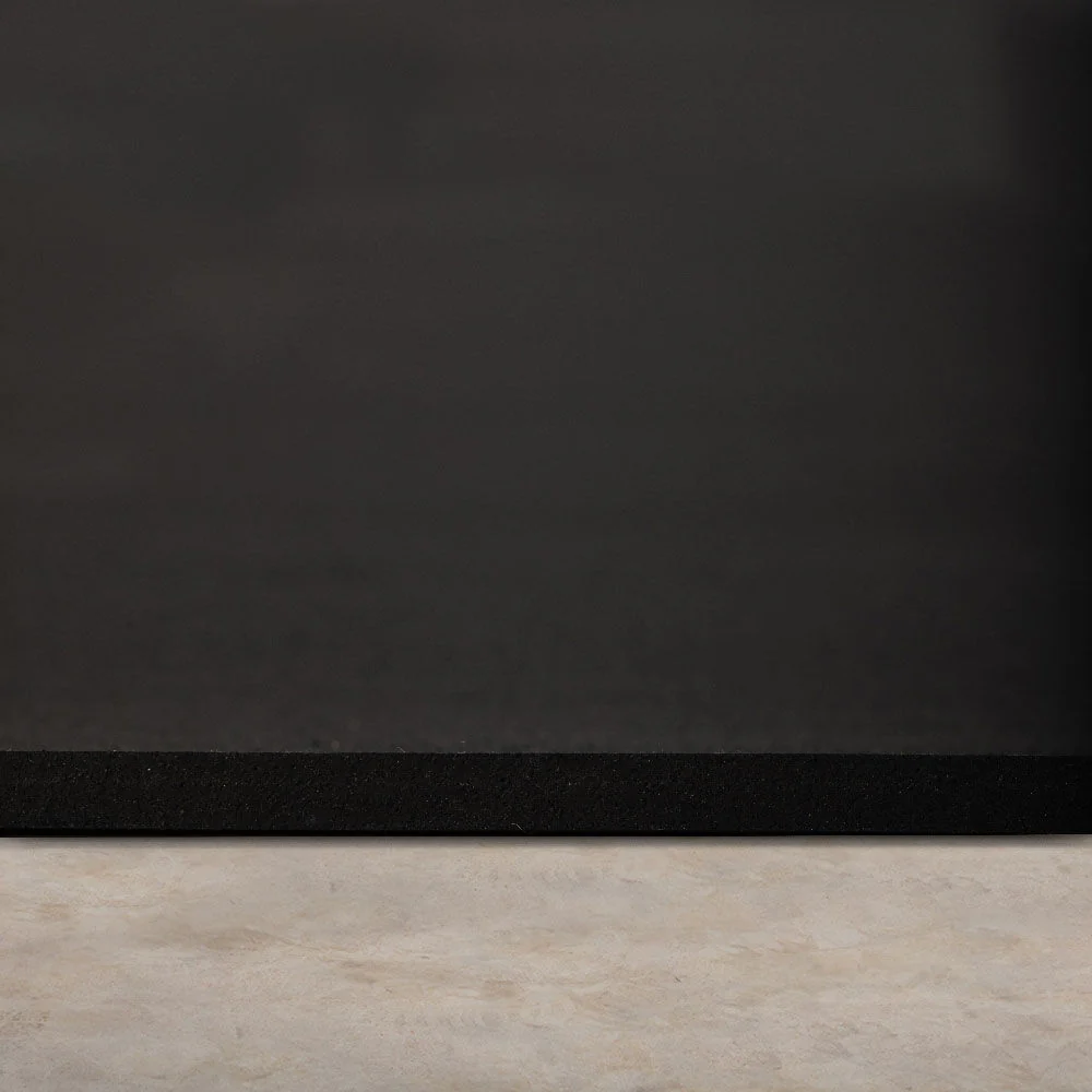 Black Rubber Gym Flooring Roll - Image 6