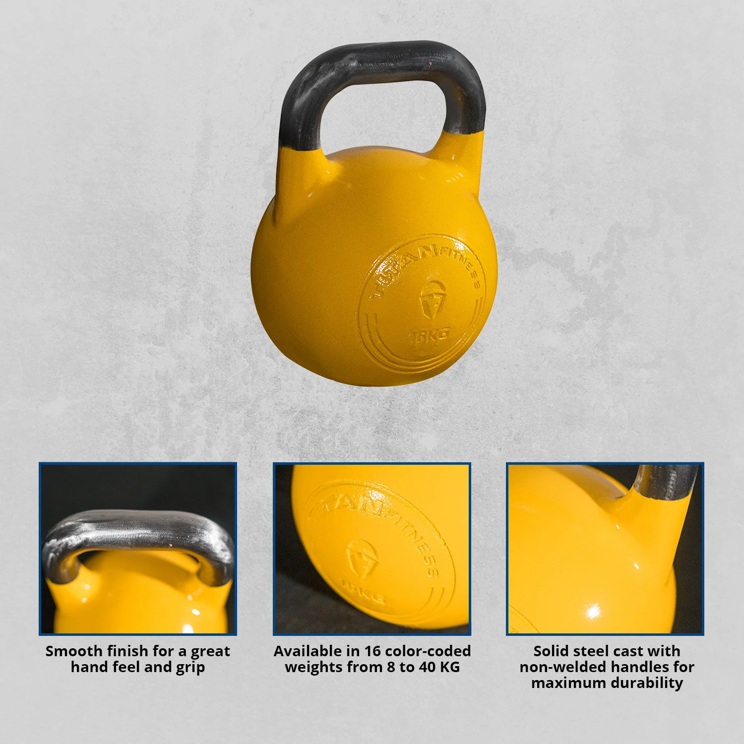 Scratch and Dent - Competition Style Kettlebell - 16 KG - FINAL SALE - Image 6