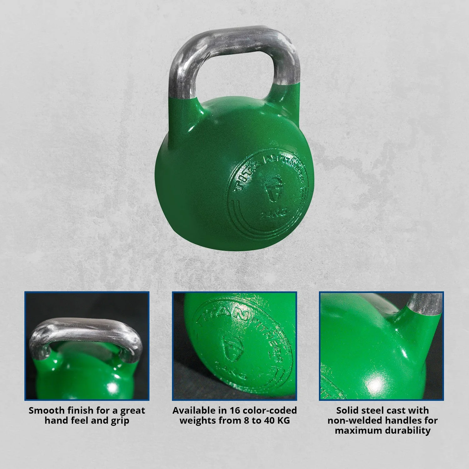 Scratch and Dent - Competition Style Kettlebell - 24 KG - FINAL SALE - Image 2