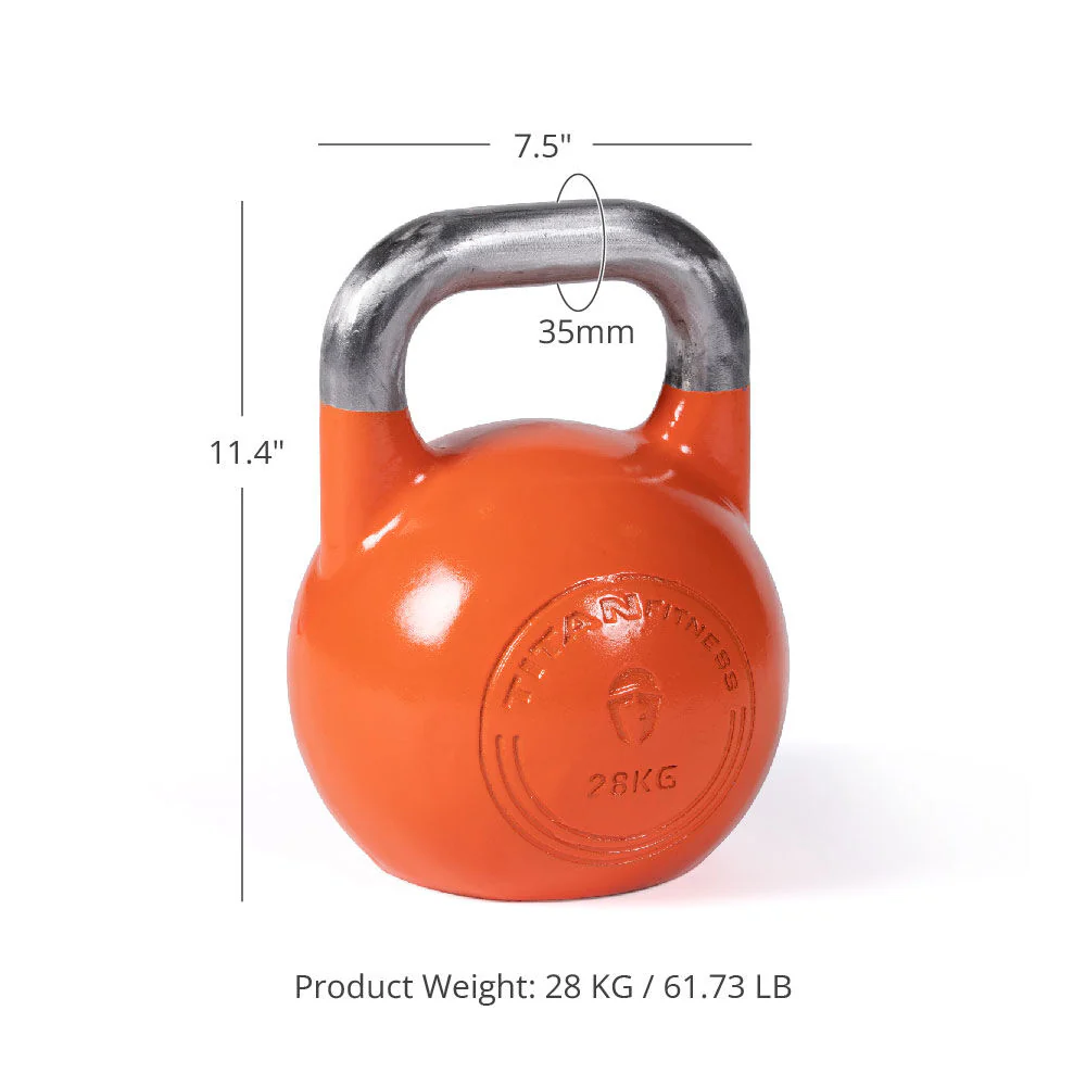 Scratch and Dent, Competition Style Kettlebell - 28 KG - Image 6