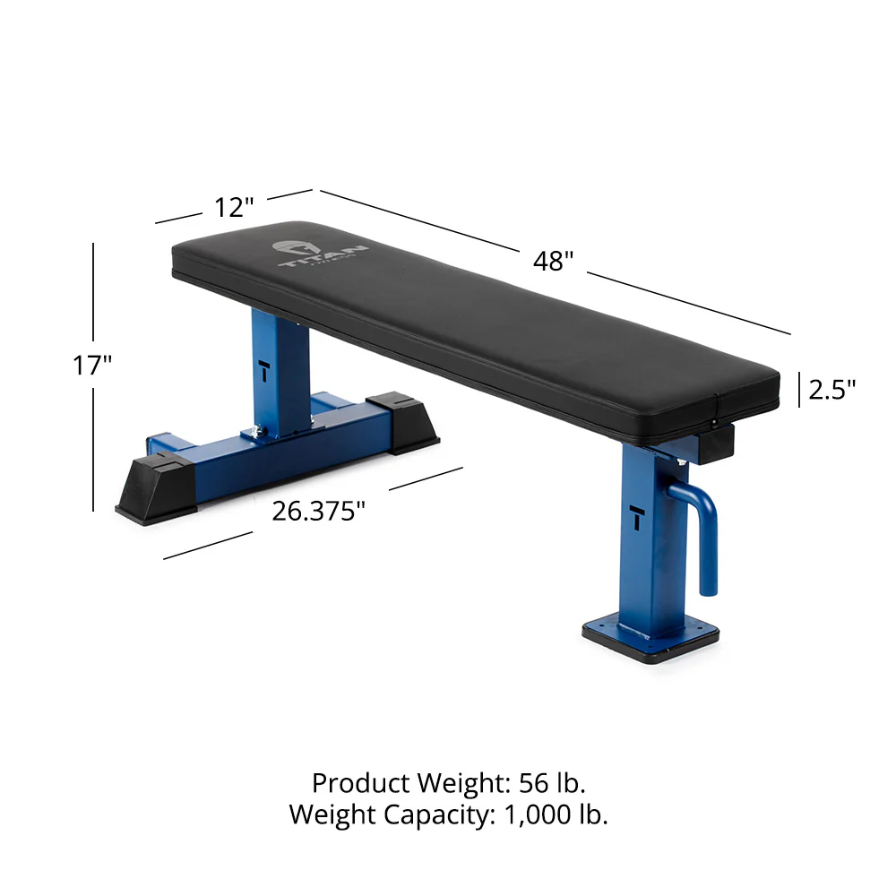 Elite Series Single Post Flat Bench - Image 36