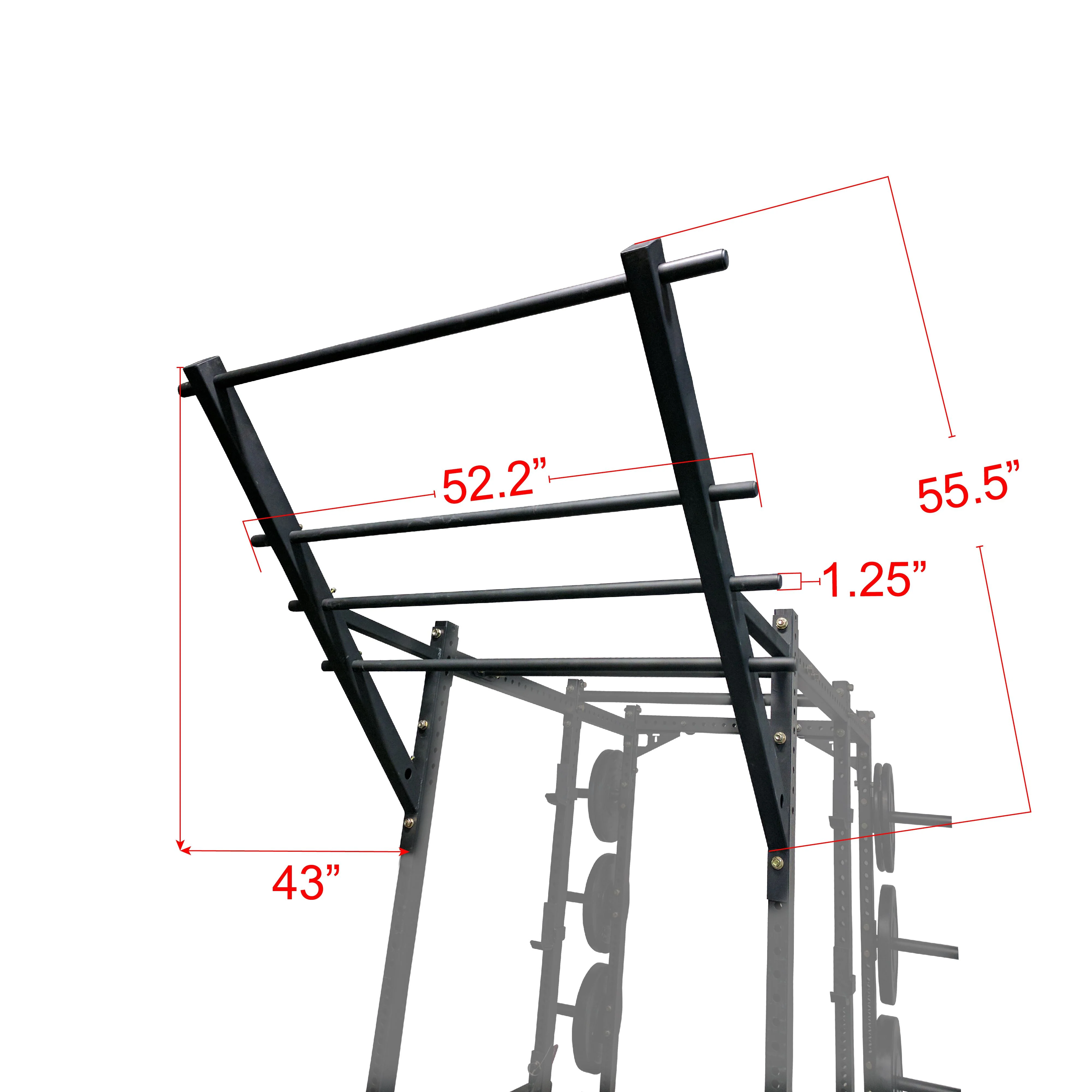 Scratch and Dent - Flying Pull-Up Chin Up Bar For Power Racks - FINAL SALE - Image 2