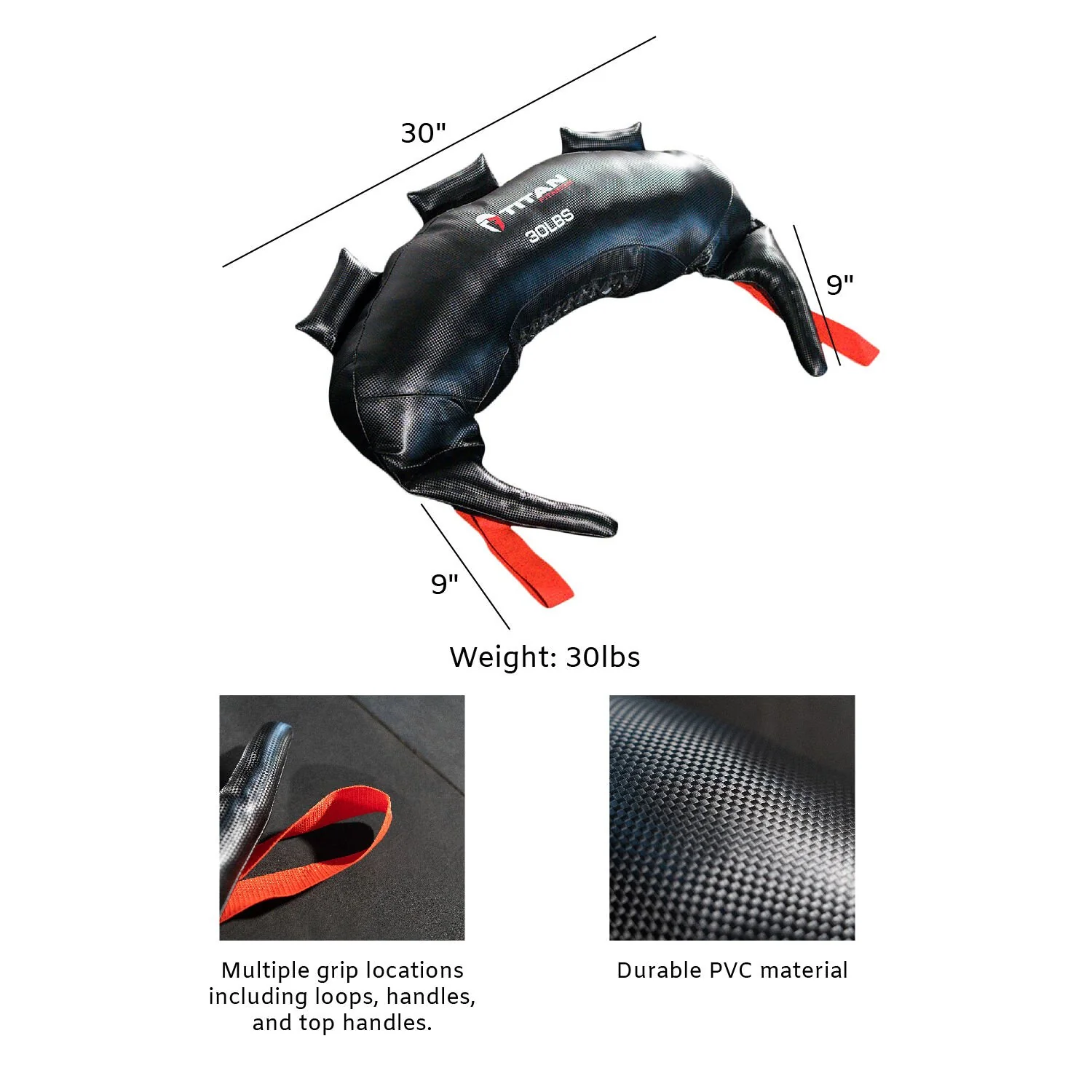 Scratch and Dent - Functional Training Swing Bag | 30 LB - FINAL SALE - Image 6