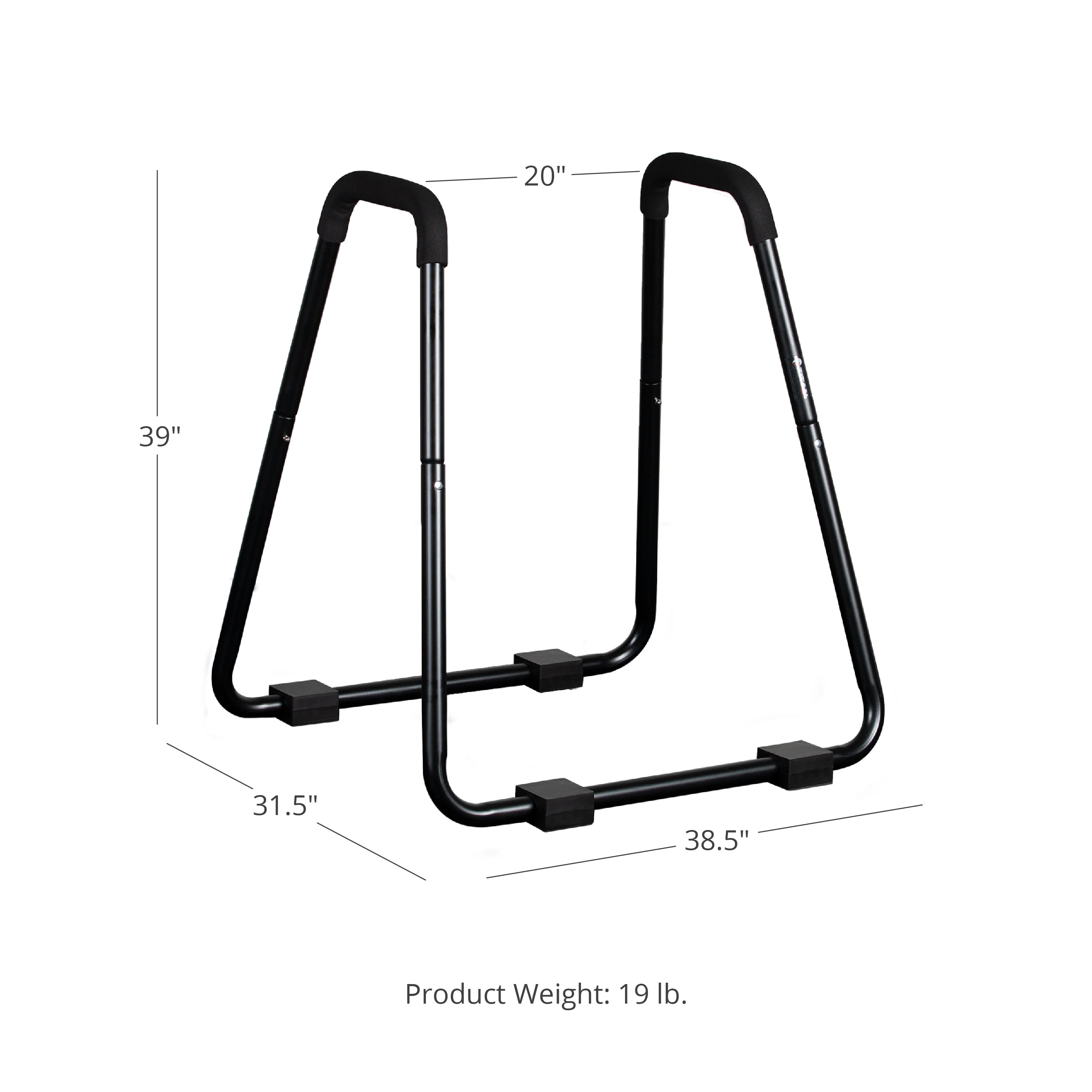 Scratch and Dent, HD Dip Station Stand Body Press w/ Solid Foam Grips - Image 3