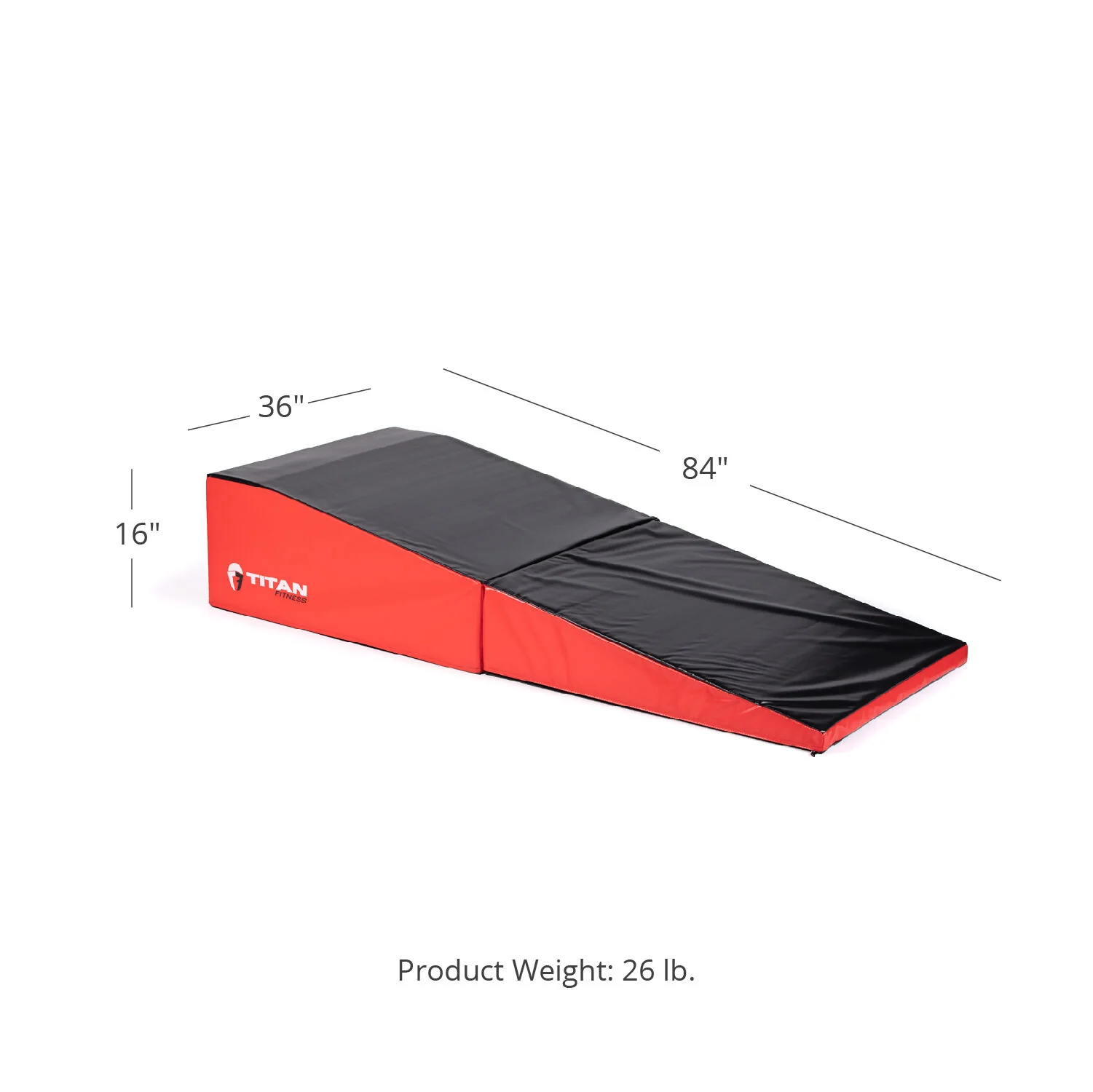 Scratch and Dent - Incline Gymnastics Mat – Handstand Ramp – Folding - FINAL SALE - Image 2