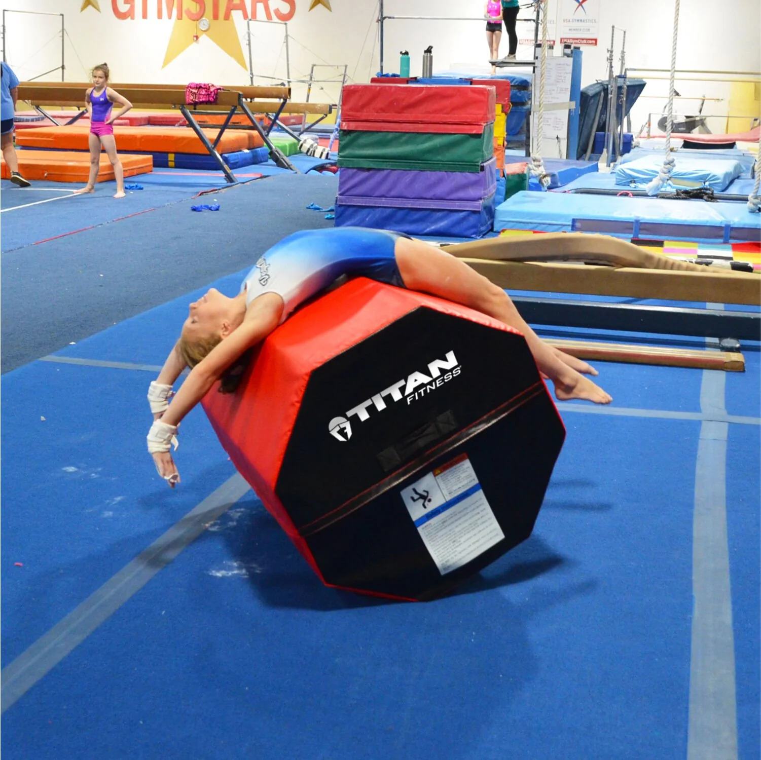 Scratch and Dent - Junior Gymnastic Large Octagon Style Tumbler Trainer - FINAL SALE - Image 3