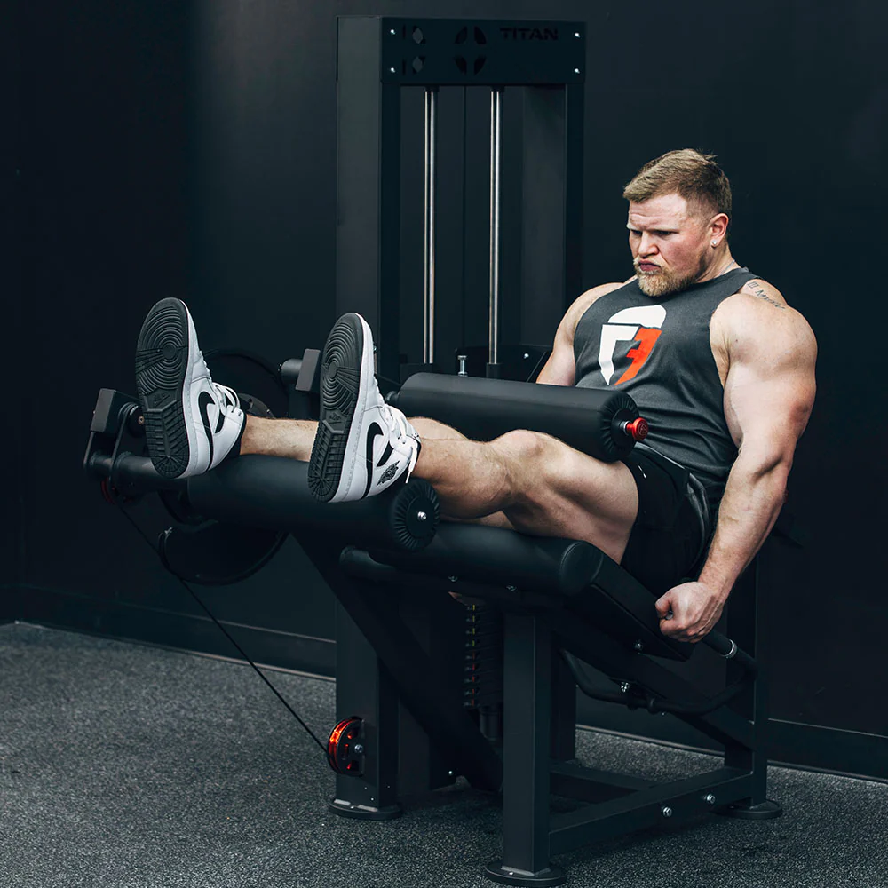 Scratch and Dent, Leg Extension and Curl Machine | 10 - 250 LB Selector - Image 5