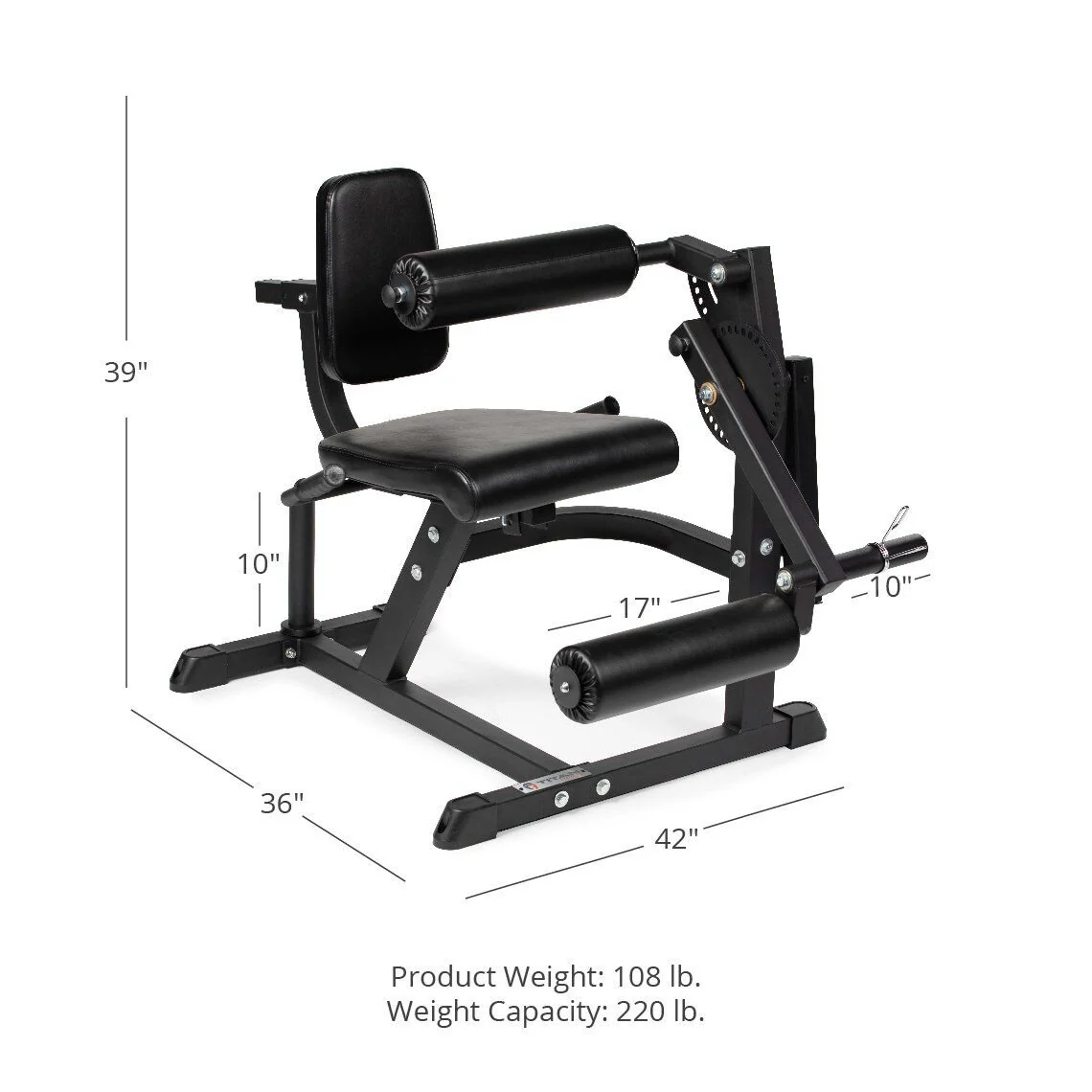 Scratch and Dent, Leg Extension and Curl Machine - Image 2