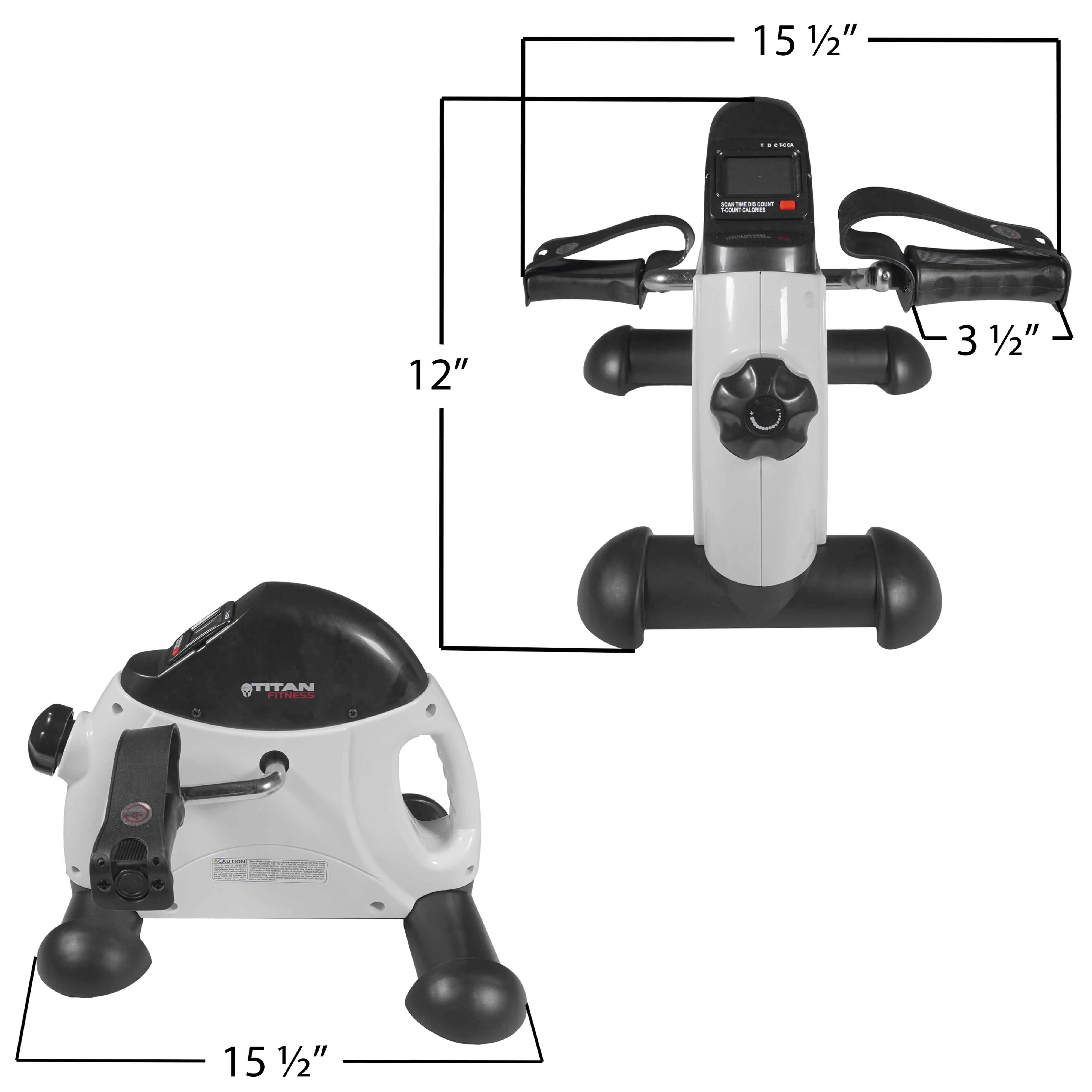 Scratch and Dent, Mini Pedal Exercise Bike w/ LCD Display - Image 5