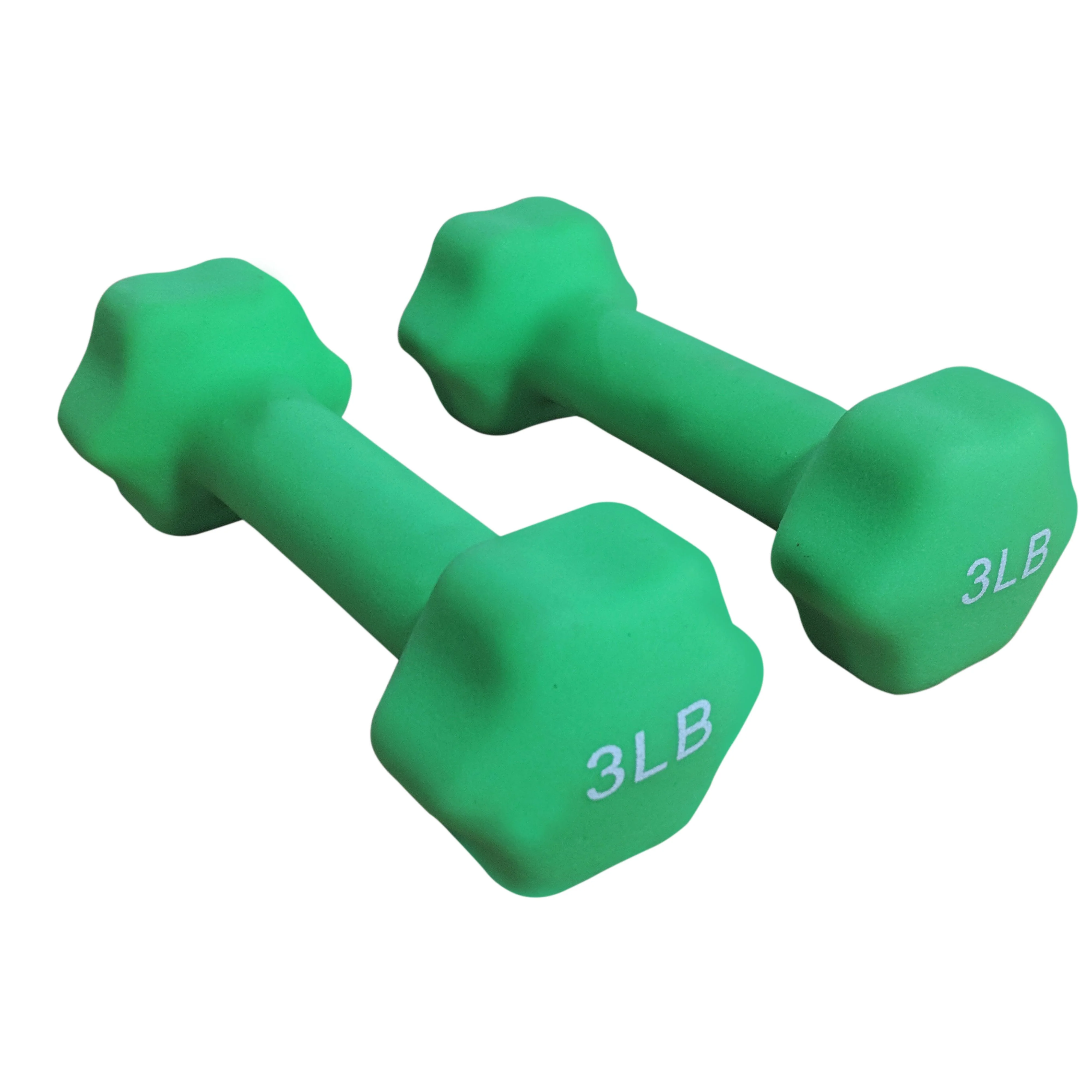 Scratch and Dent, Neoprene Light Weight Dumbbell Set - 1, 2, 3 , 4 LB - Image 6