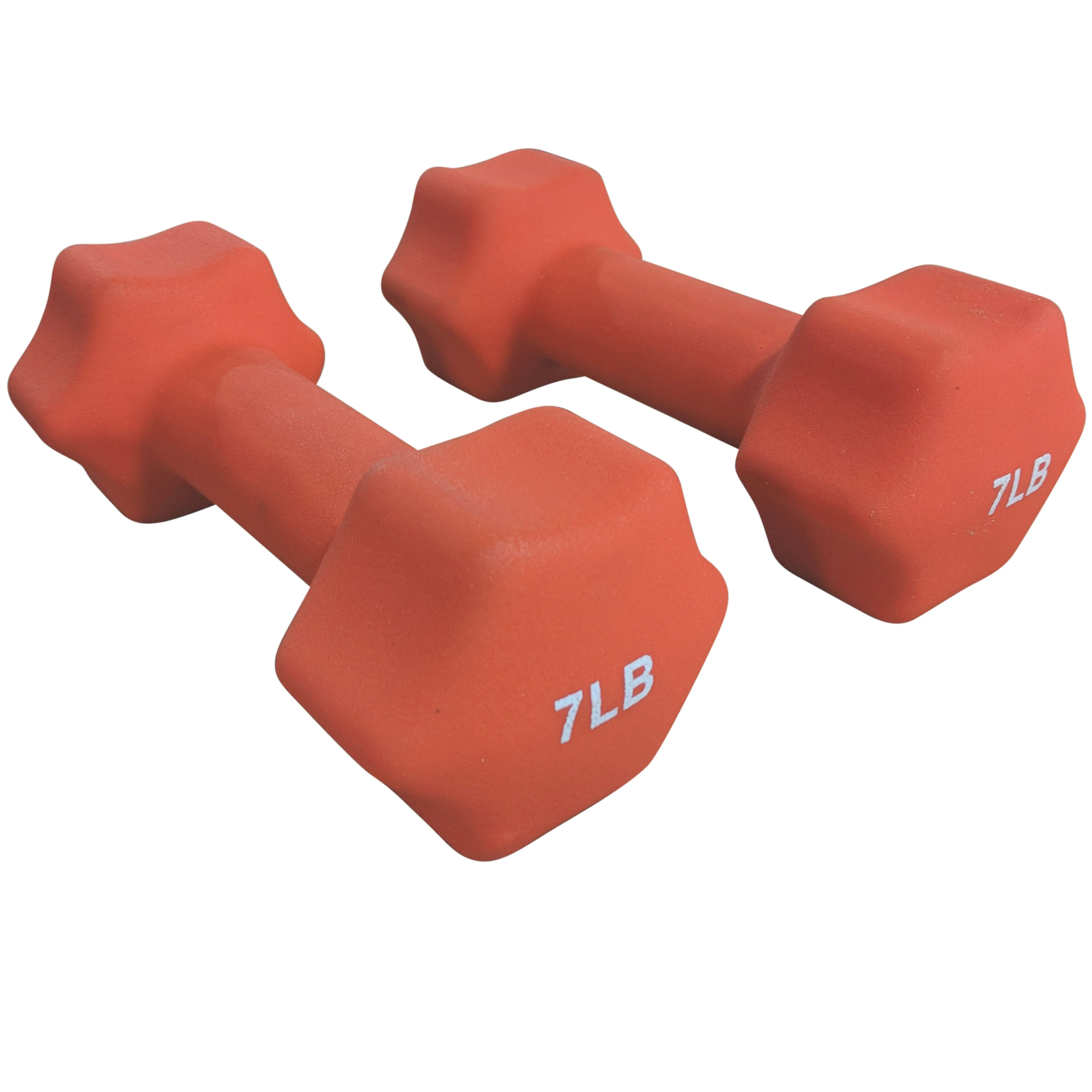 Scratch and Dent, Neoprene Light Weight Dumbbell Set - 5, 6, 7 LB - Image 4