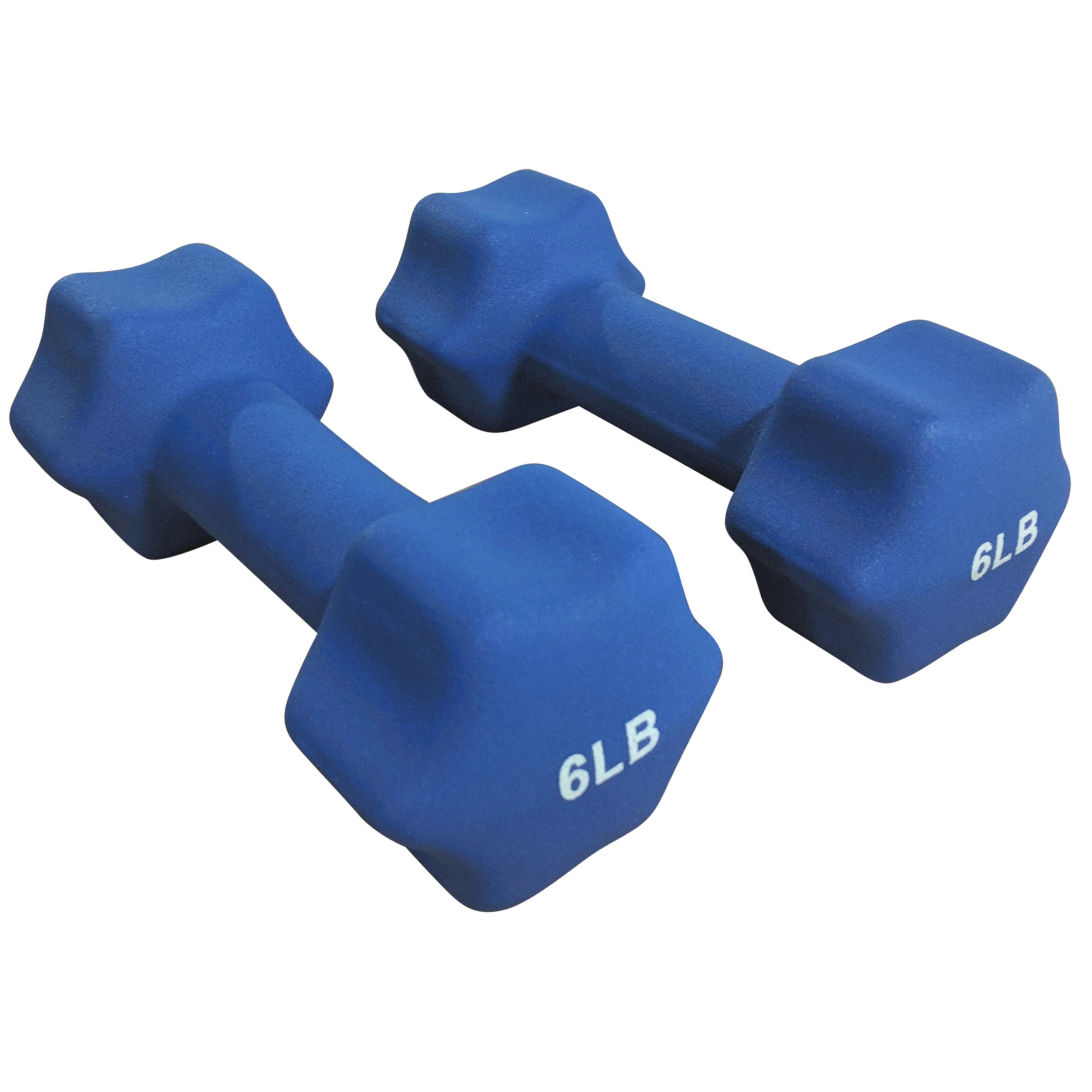 Scratch and Dent, Neoprene Light Weight Dumbbell Set - 5, 6, 7 LB - Image 6