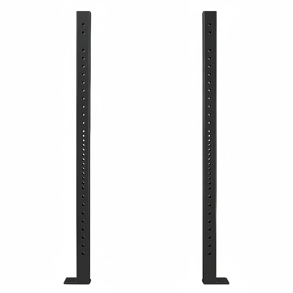 Scratch and Dent, X-3 Series Black Bolt Down Uprights | 2 Pack