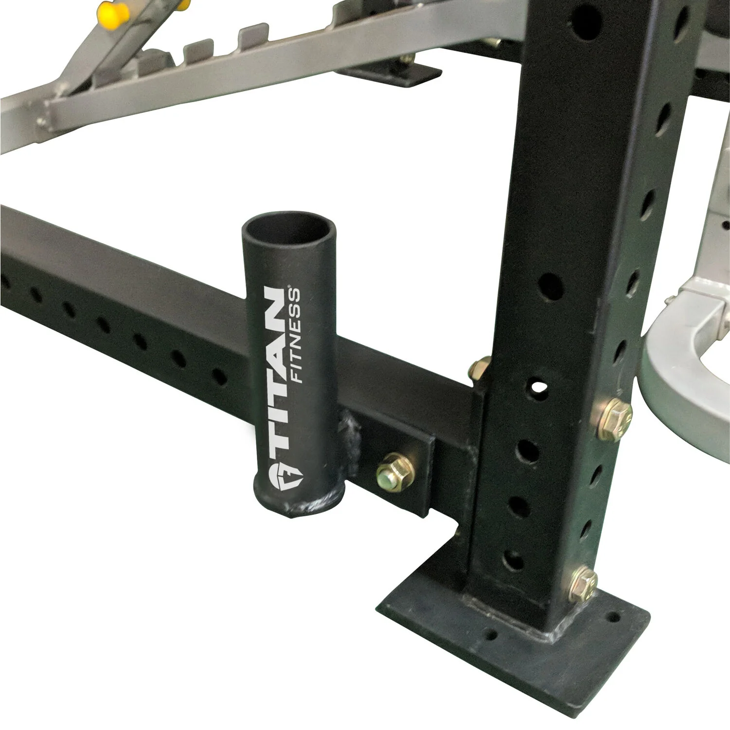Scratch and Dent, Pair Of Horizontal Mount Olympic Barbell Holders For X-3 Power Rack - Image 3
