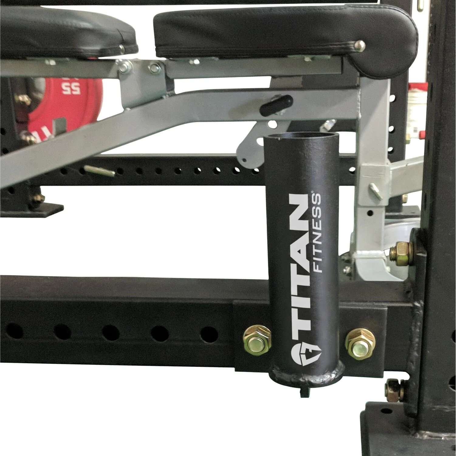 Scratch and Dent, Pair Of Horizontal Mount Olympic Barbell Holders For X-3 Power Rack - Image 4