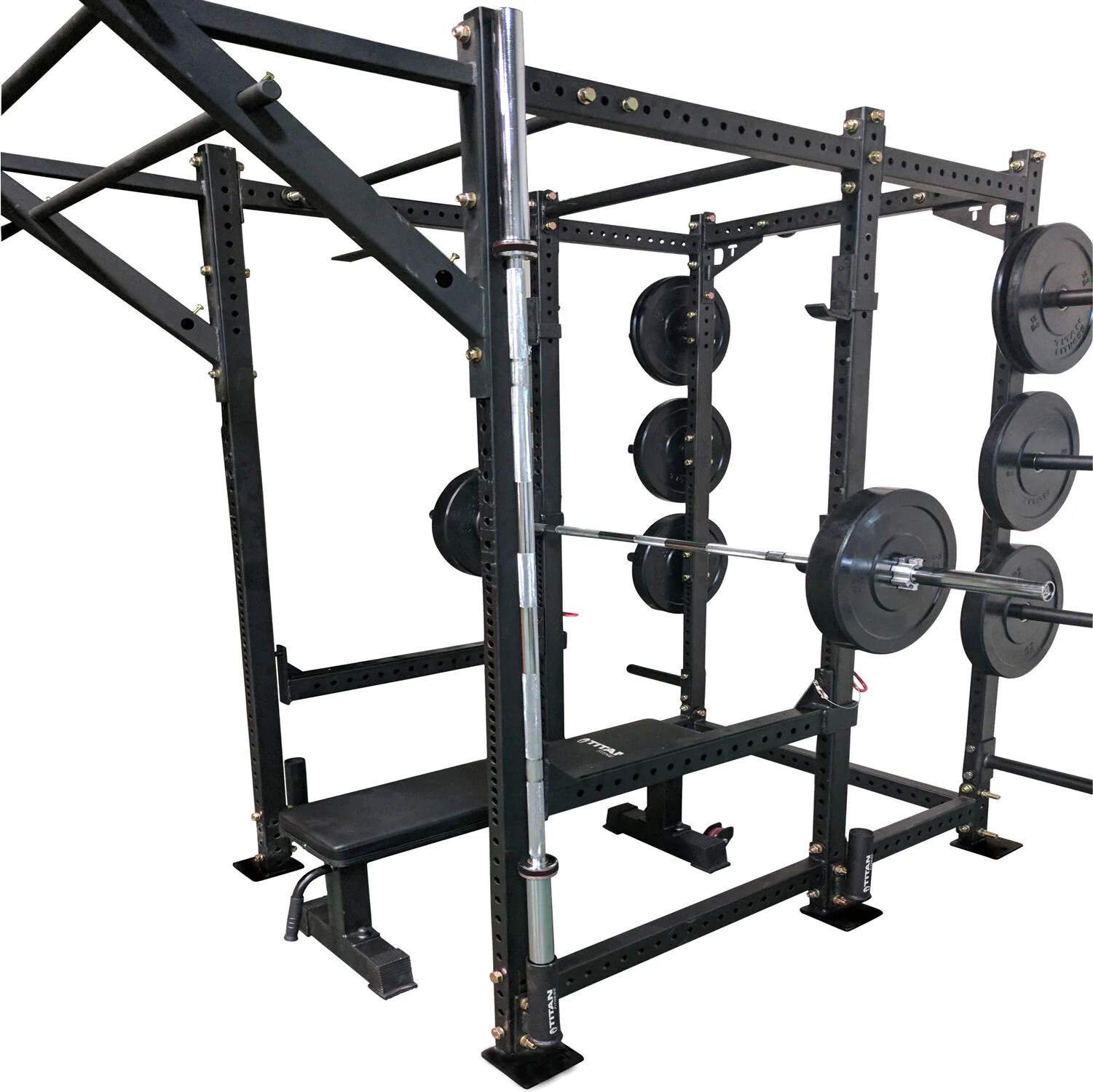 Scratch and Dent, Pair Of Vertical Mount Barbell Holders For T-3 Power Rack - Image 3