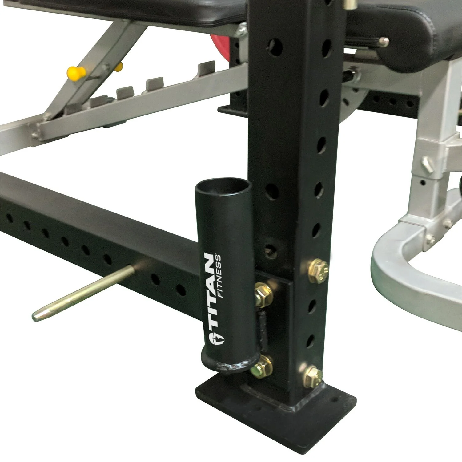 Scratch and Dent, Pair of Vertical Mount Barbell Holders for X-3 Power Rack - Image 3