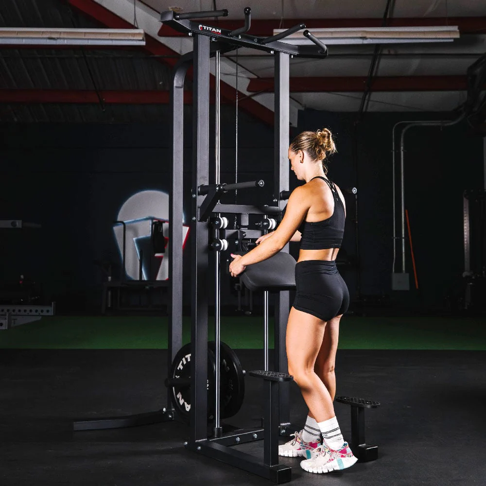 Plate-Loaded Assisted Pull-Up and Dip Machine - Image 6