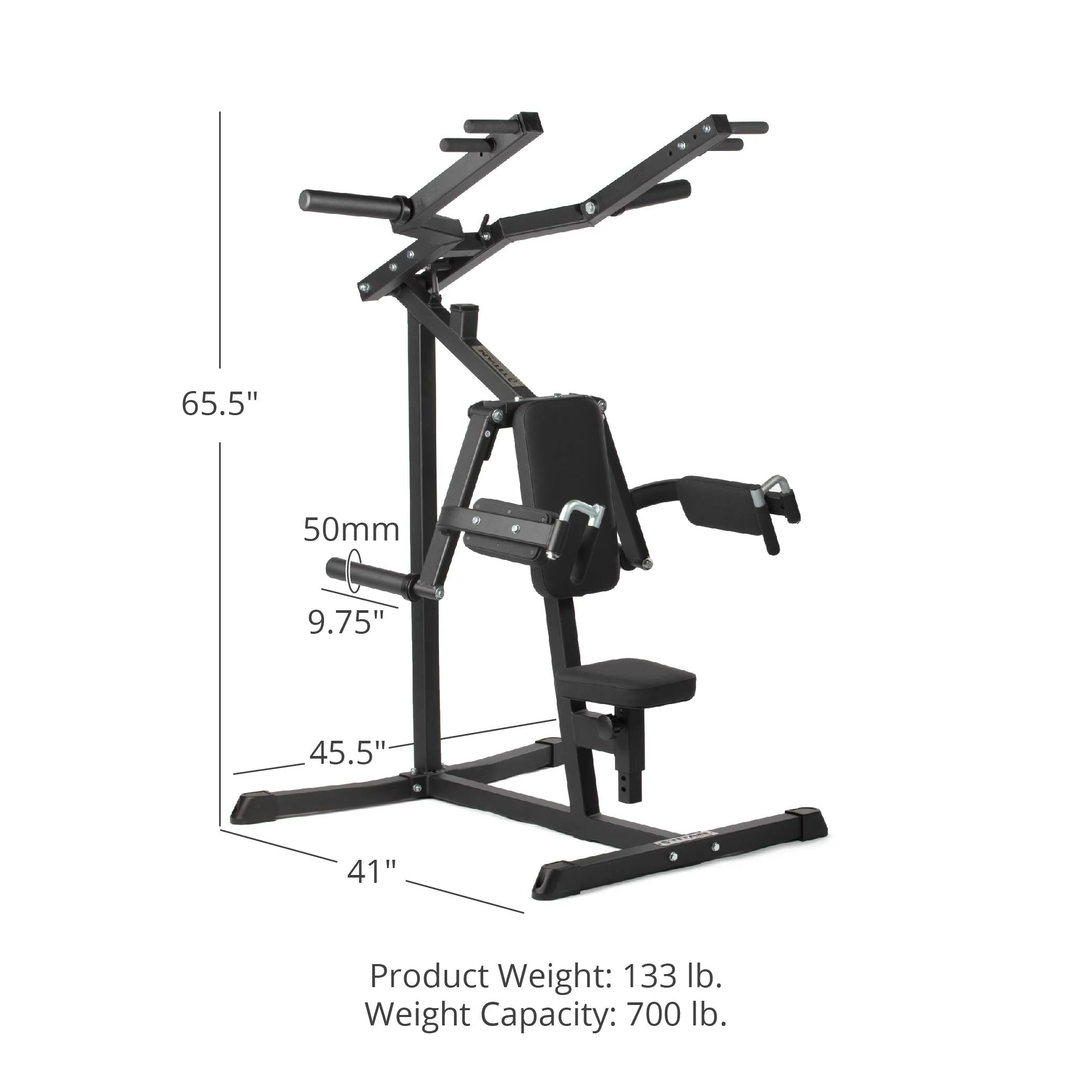 Scratch and Dent, Plate Loaded Deltoid And Shoulder Press Machine - Image 12
