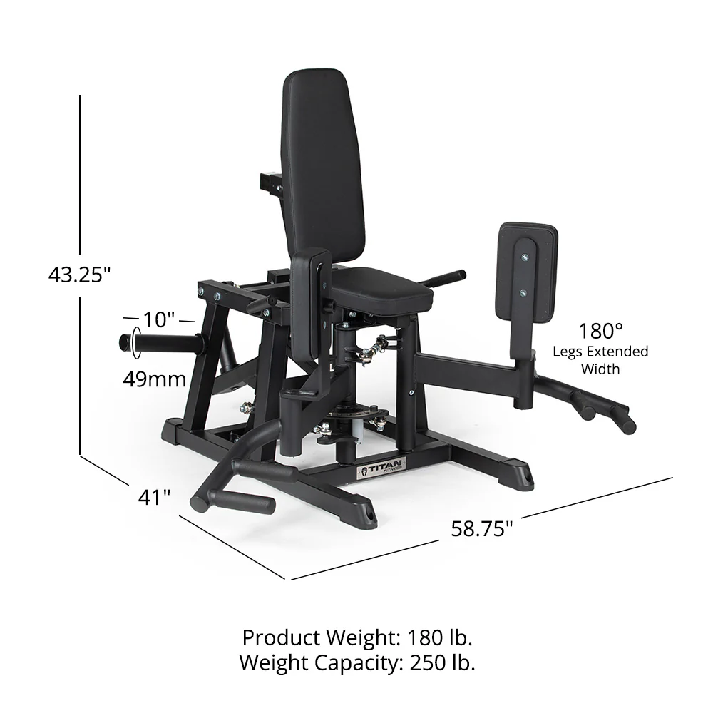 Plate-Loaded Hip Abductor And Adductor Machine - Image 14