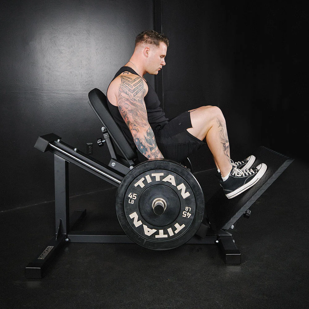 Scratch and Dent, Plate-Loaded Linear Hack Squat Machine - Image 3