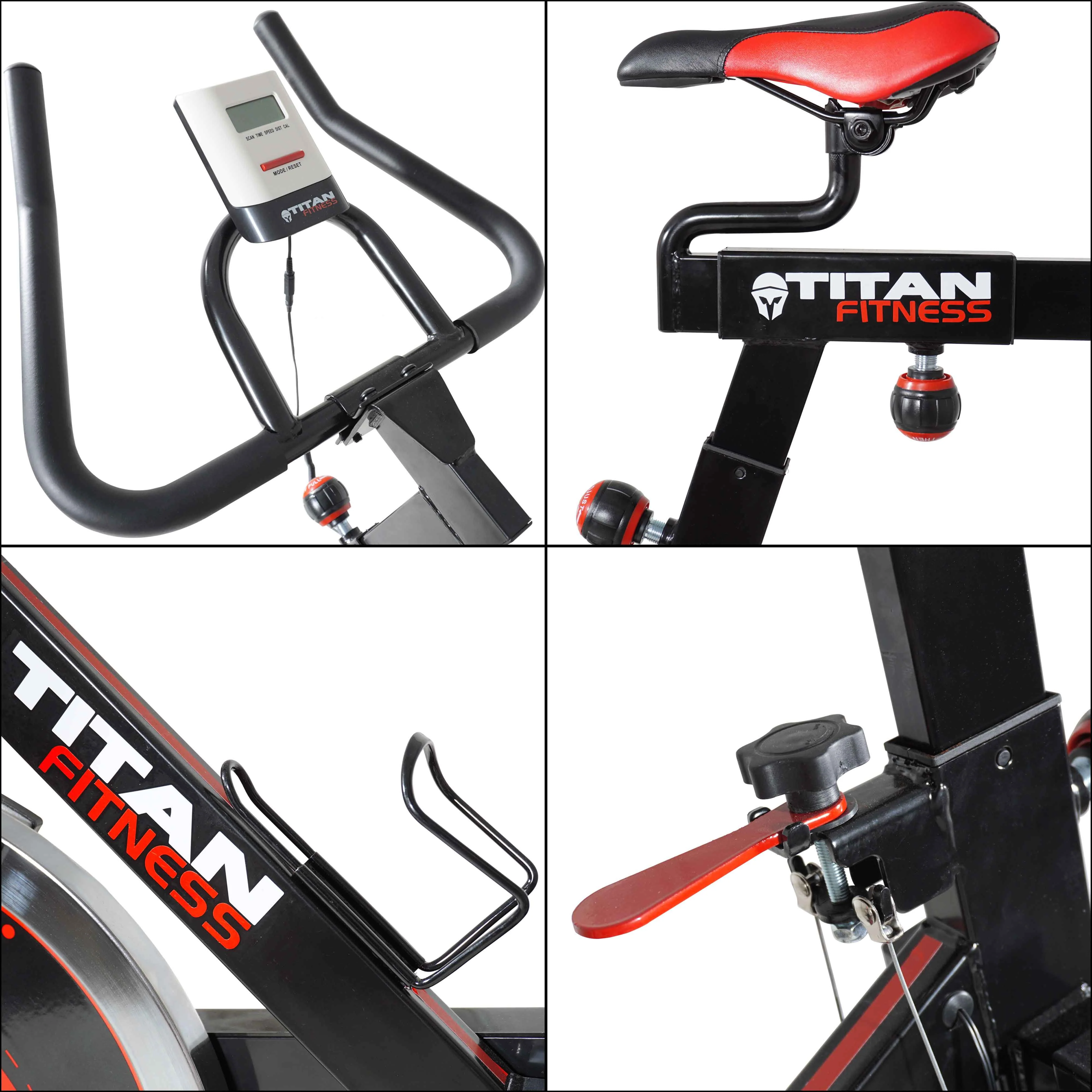 Scratch and Dent, Pro Indoor Cycling Exercise Bike w/ LCD Screen 40 lb Flywheel - Image 6