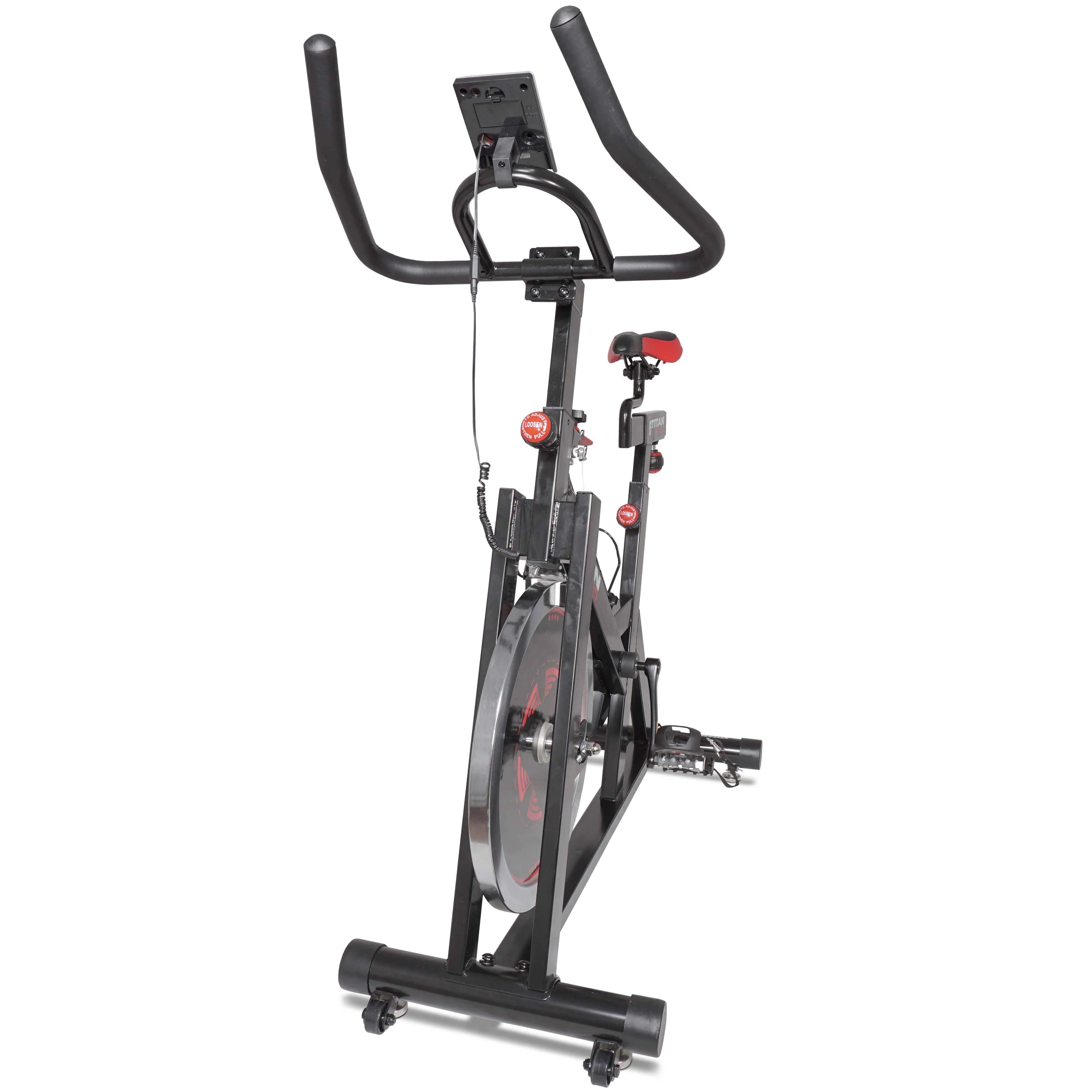 Scratch and Dent, Pro Indoor Cycling Exercise Bike w/ LCD Screen 40 lb Flywheel - Image 9