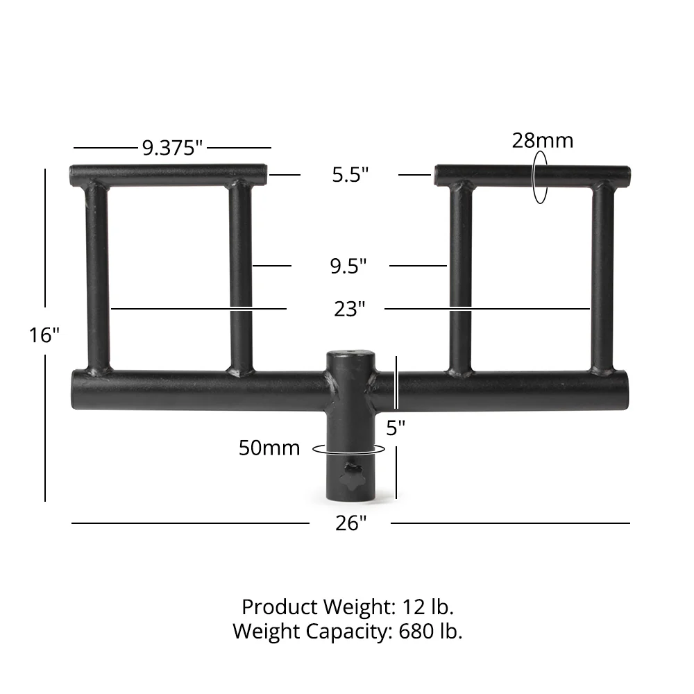 Scratch and Dent, Skinny Grip Viking Press Landmine Handle - Image 10