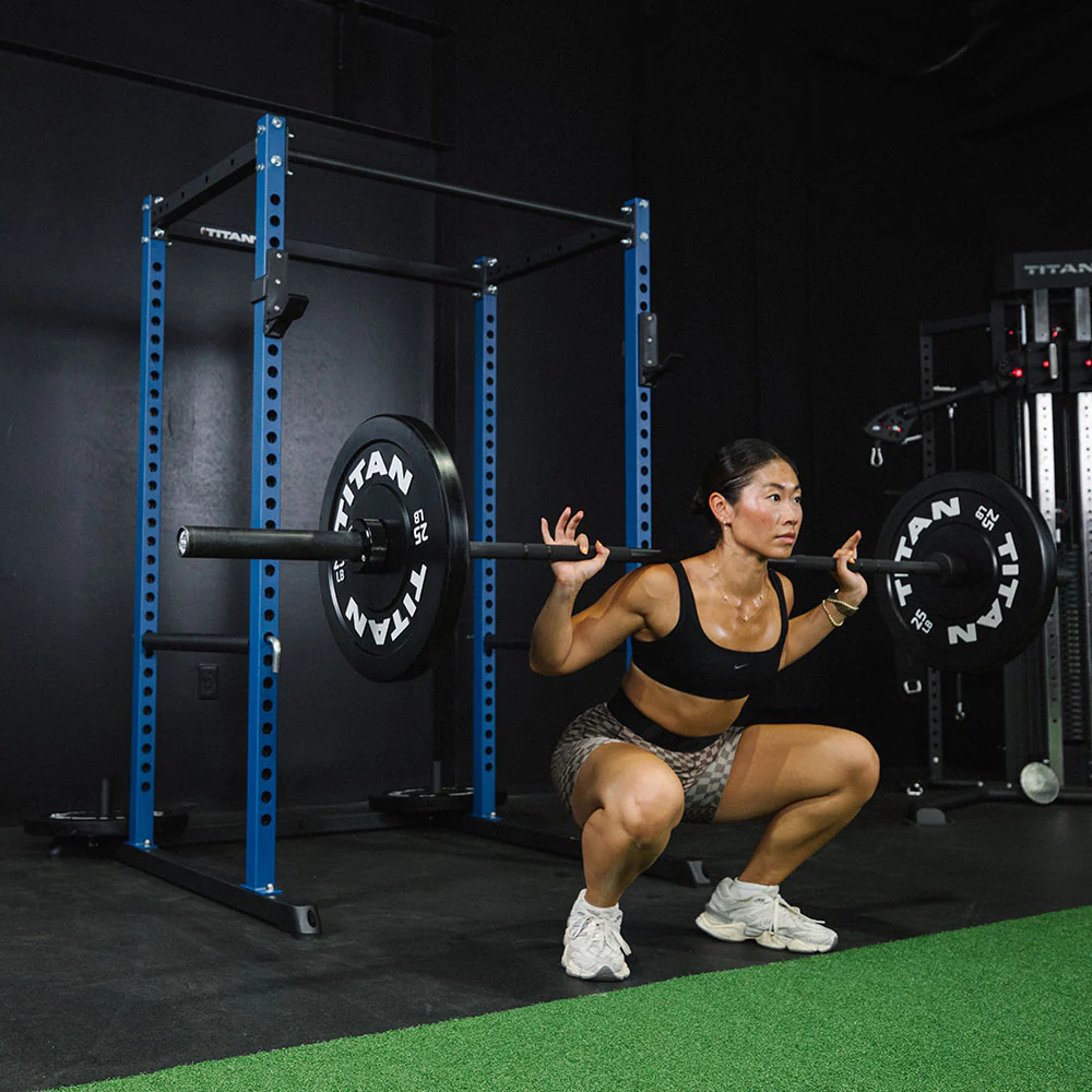 Scratch and Dent, T-2 Series Power Rack | 71" Navy - Image 2
