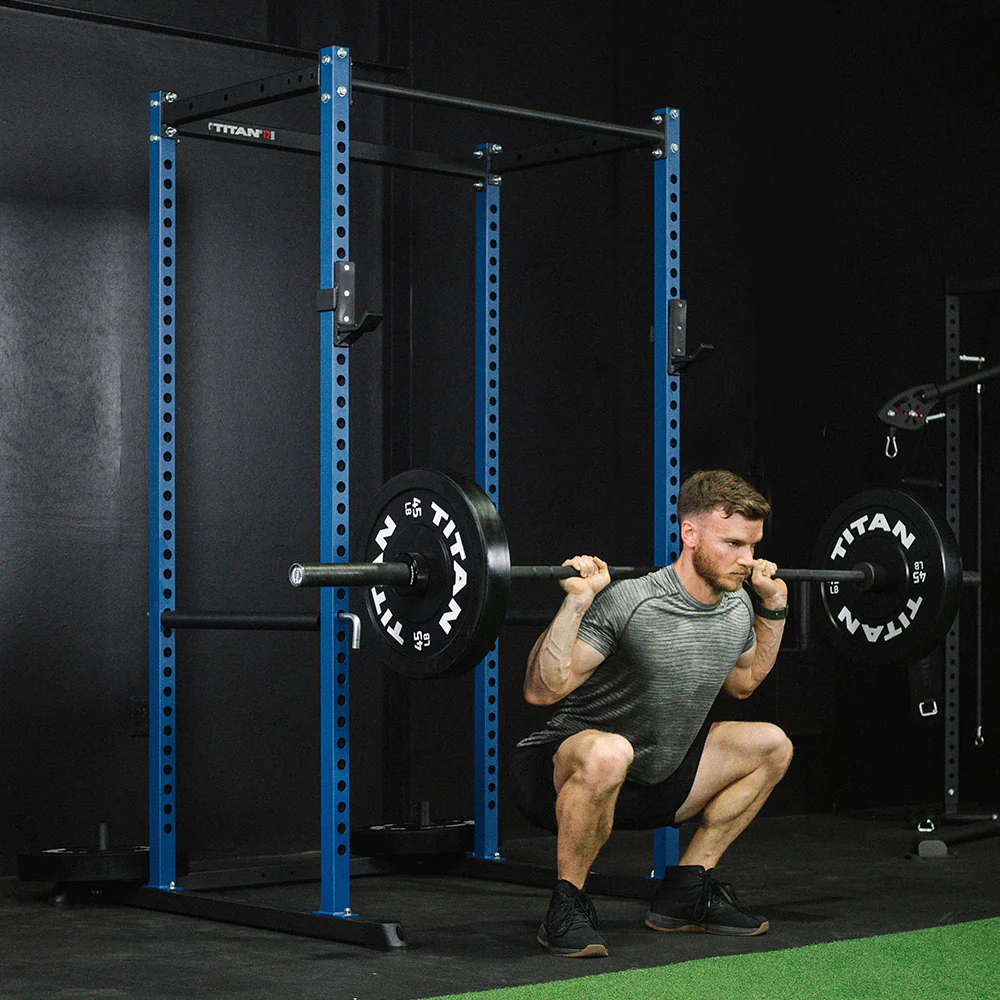 Scratch and Dent, T-2 Series Power Rack | 83" Navy - Image 2