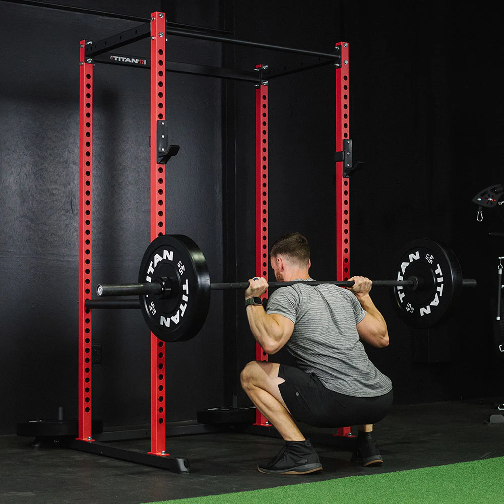Scratch and Dent, T-2 Series Power Rack | 83" Red - Image 2