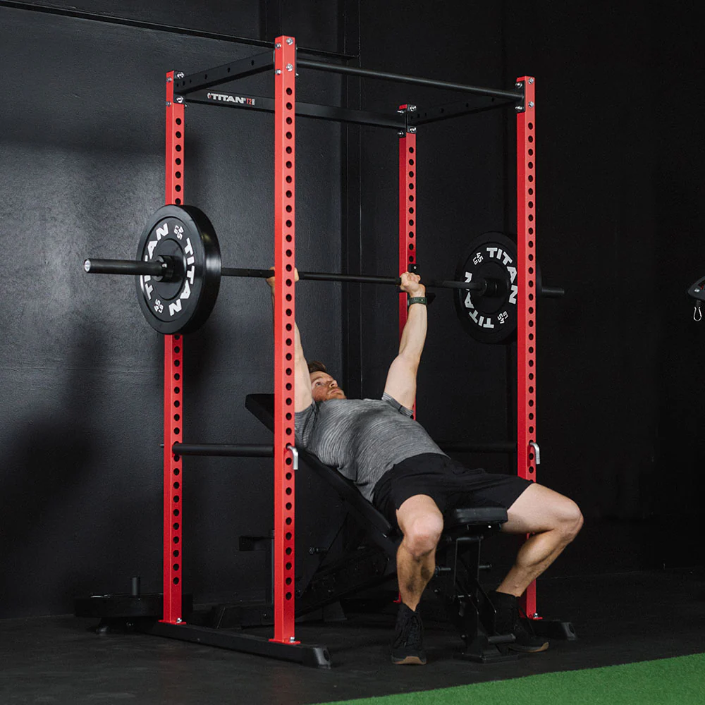 Scratch and Dent, T-2 Series Power Rack | 83" Red - Image 4