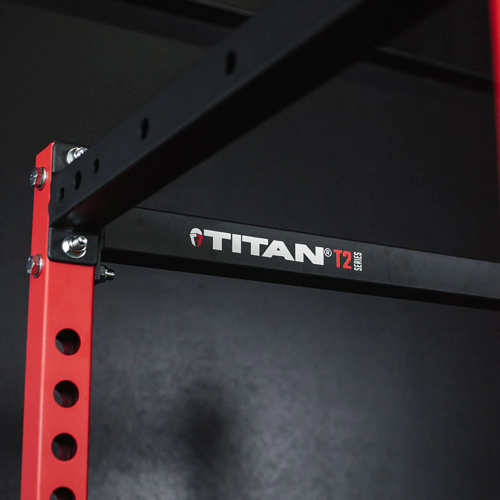 Scratch and Dent, T-2 Series Power Rack | 83" Red - Image 8