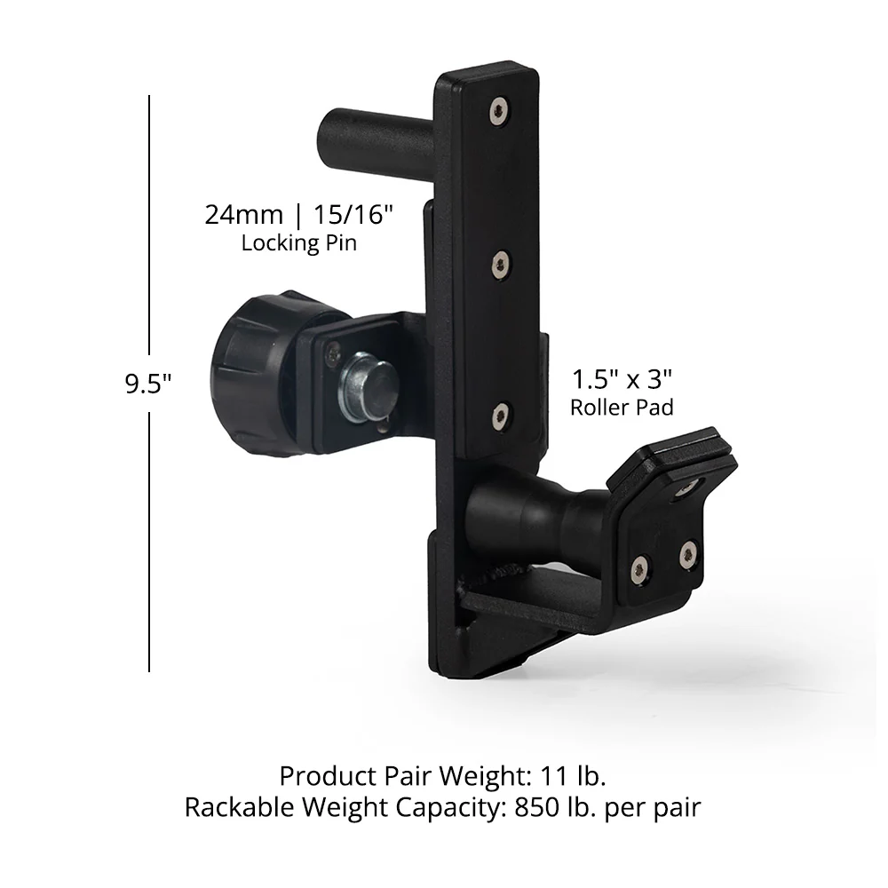 Scratch and Dent, T-2 Series Quick Release Roller J-Hooks - Image 9