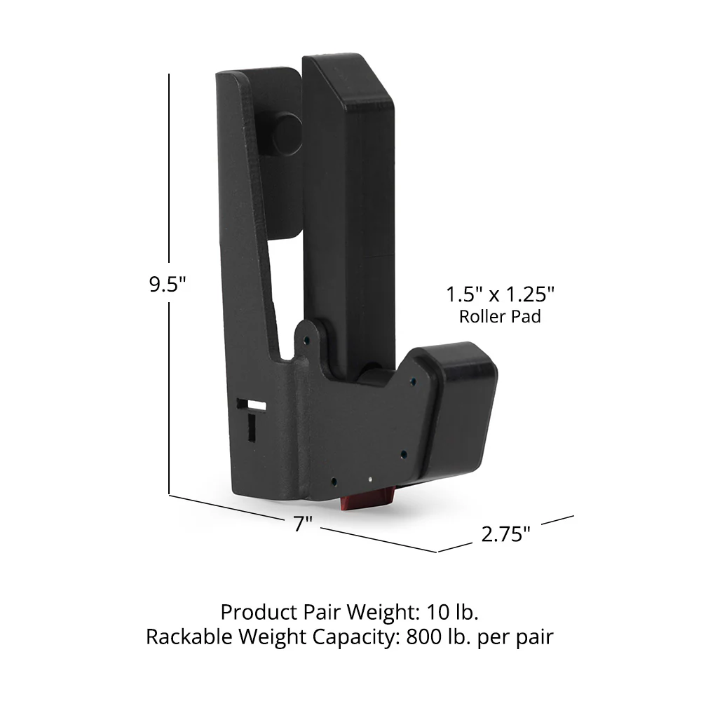 Scratch and Dent, T-2 Series QuickSlide™ Sandwich Roller J-Hooks - Image 10