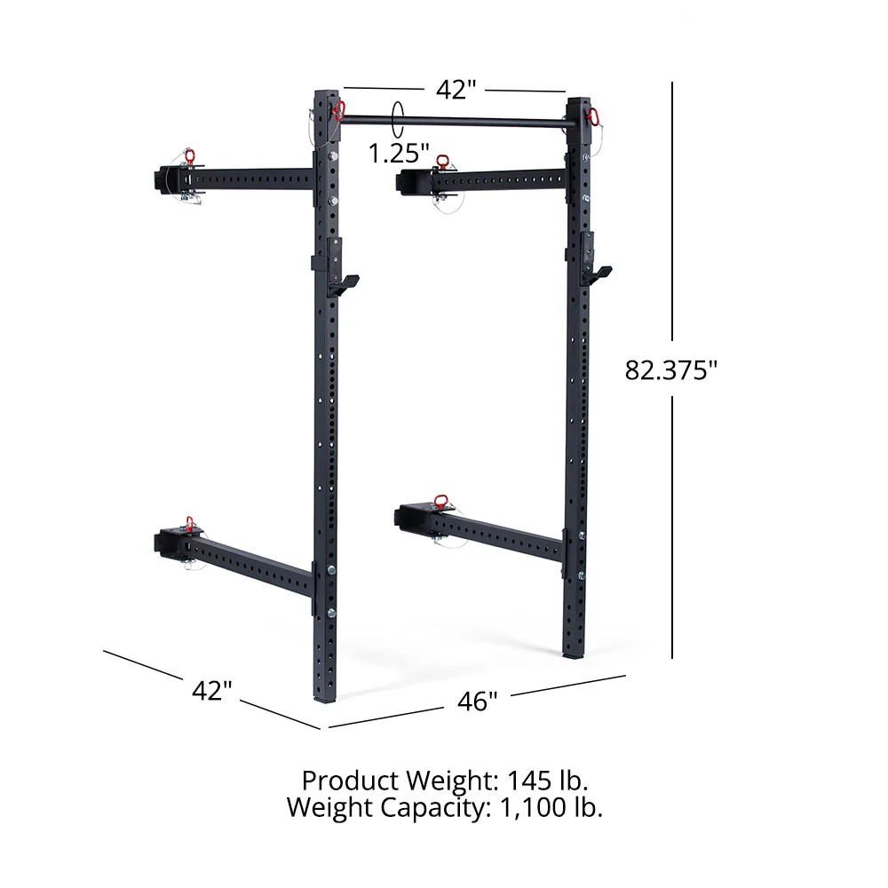 T-3 Series Folding Power Rack - Image 30