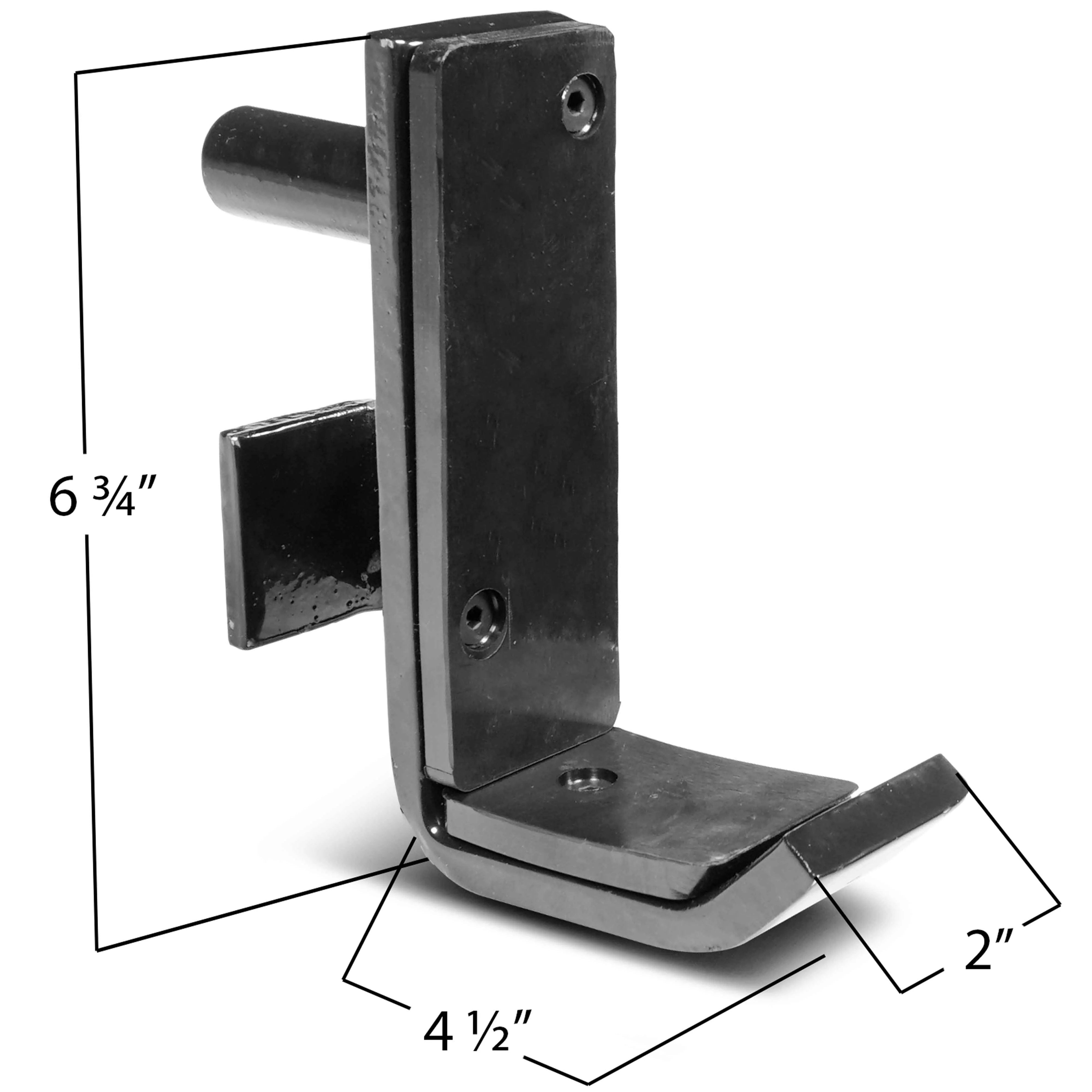 Scratch and Dent, Titan Fitness Pair Padded J-Hooks For T-2 Series Power Racks & 2-in.x2-in. Square Tube - Image 2