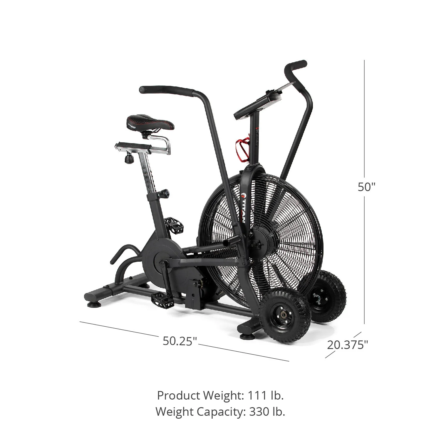 Scratch and Dent, Titan Fitness® Fan Bike - Image 17