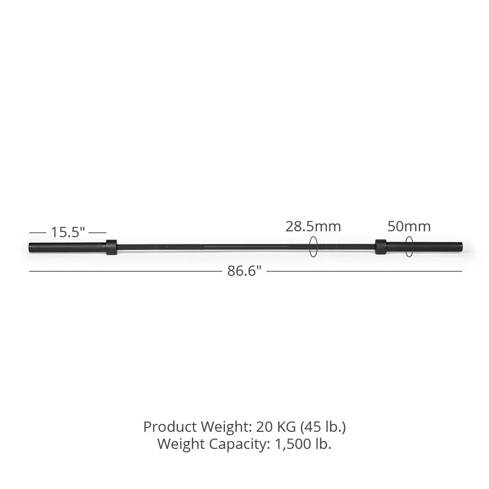 TITAN Series Cerakote Olympic Barbell - Image 8